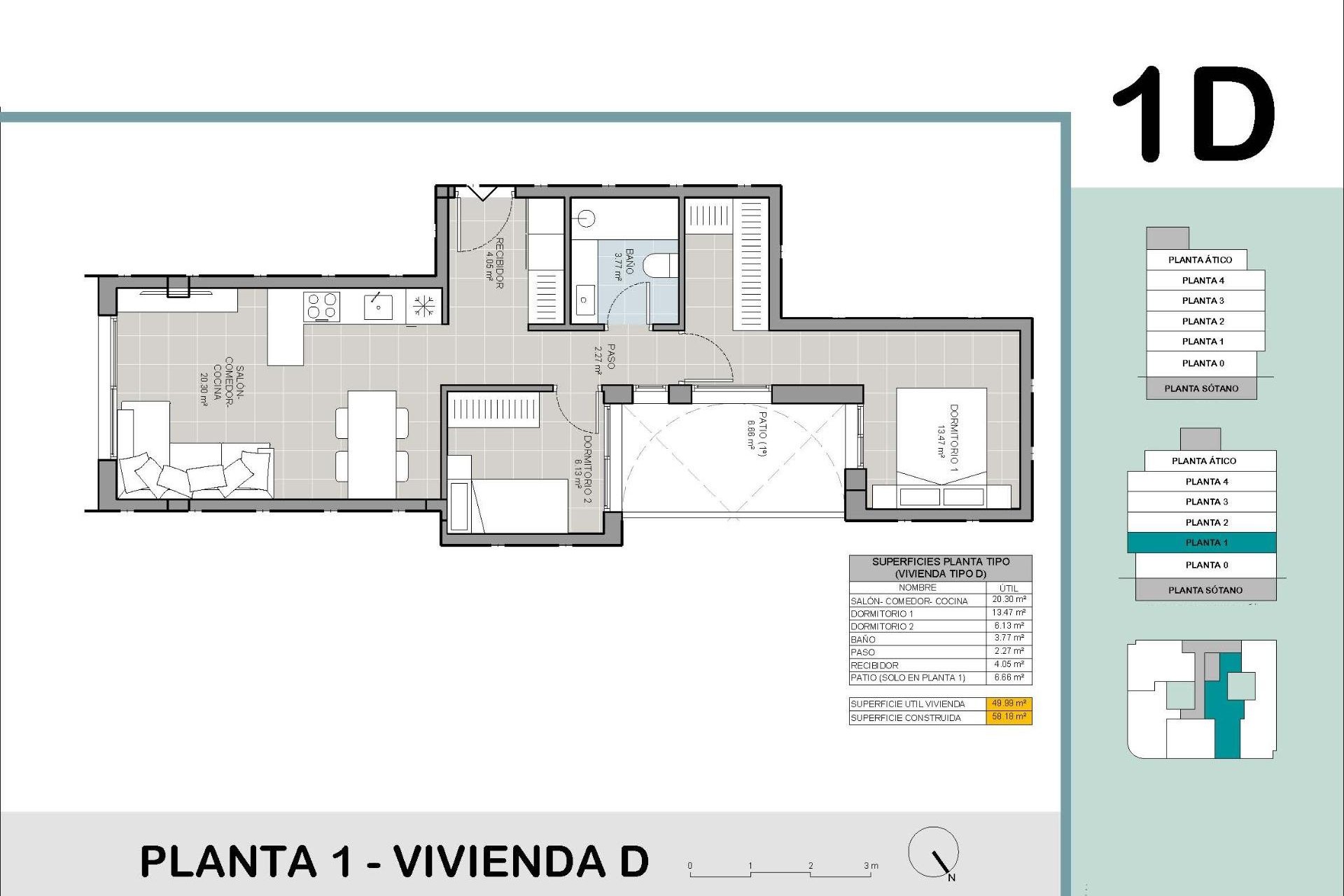Nybyggnation - Lägenhet -
Torrevieja - El acequión
