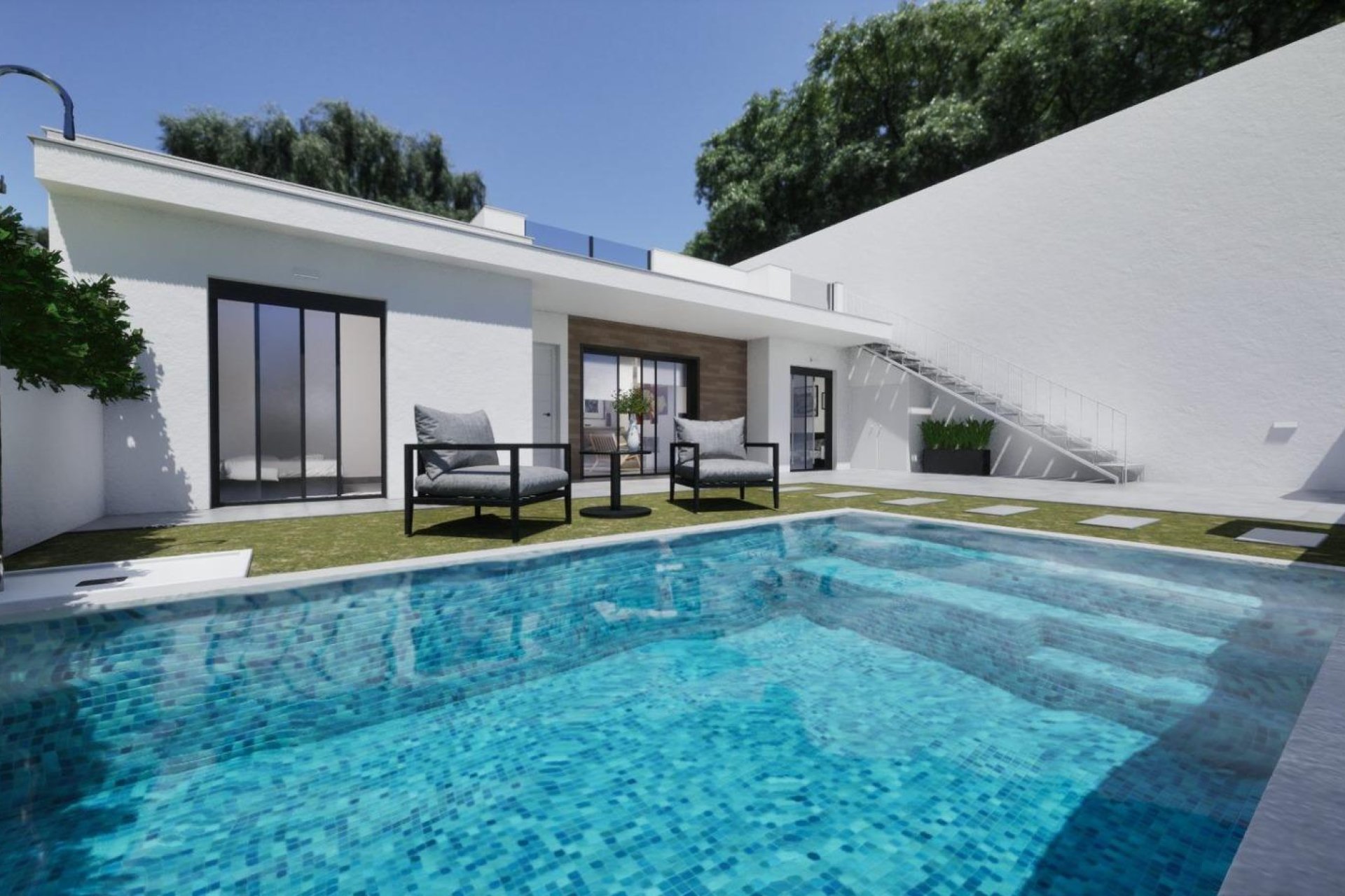 Nybyggnation - Quad House -
Torre Pacheco - pueblo