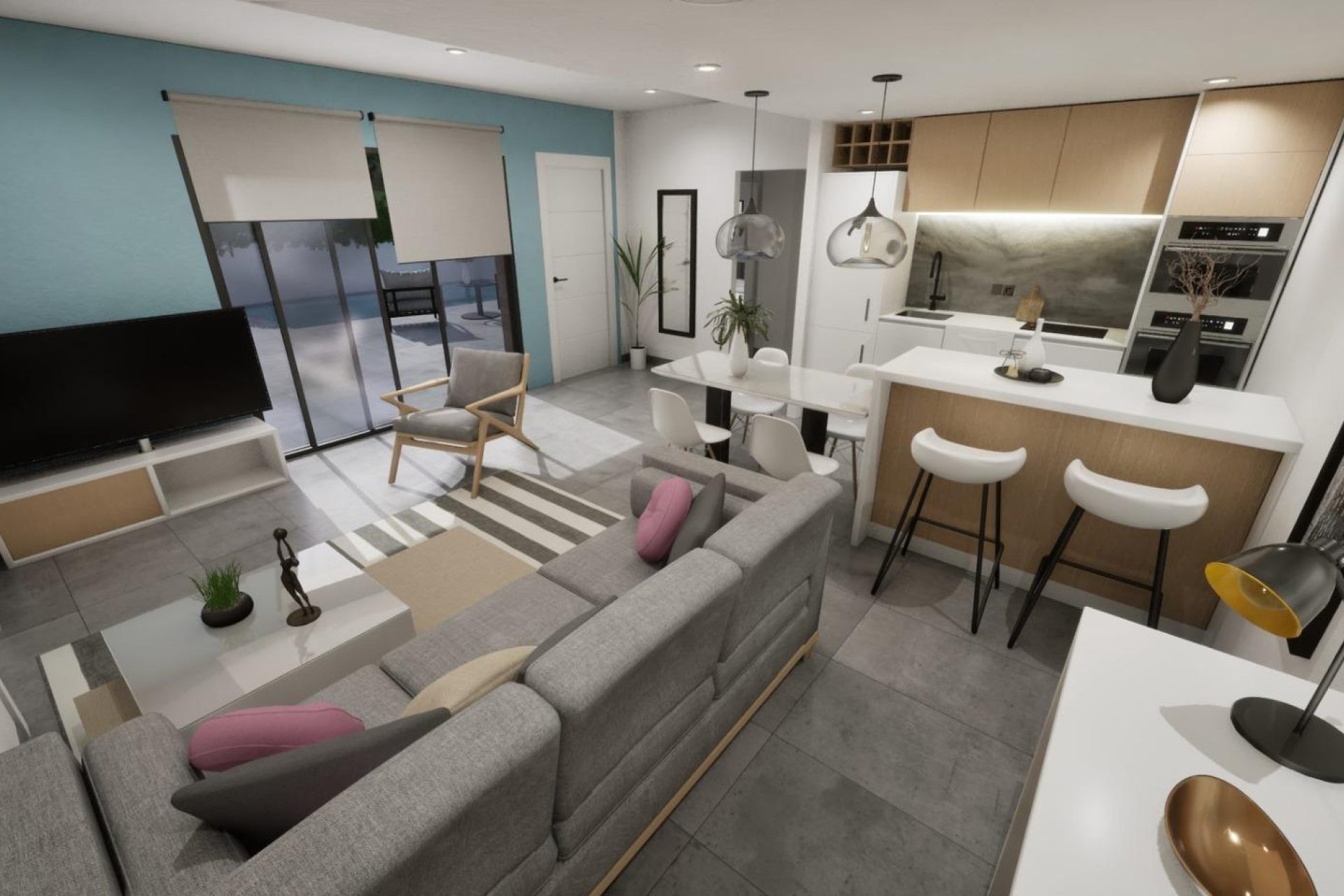 Nybyggnation - Quad House -
Torre Pacheco - pueblo