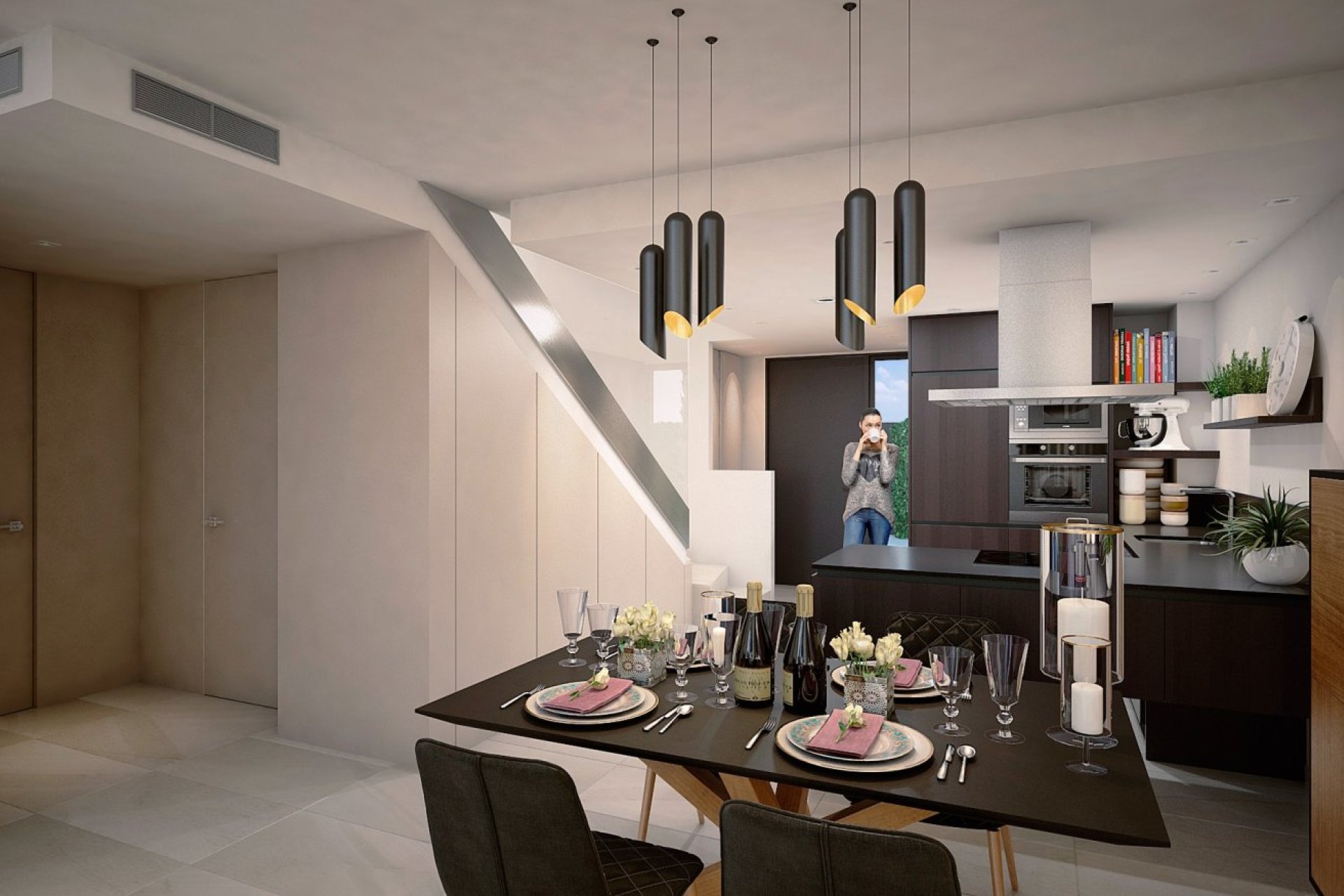 Nybyggnation - Radhus -
Algorfa - La Finca Golf