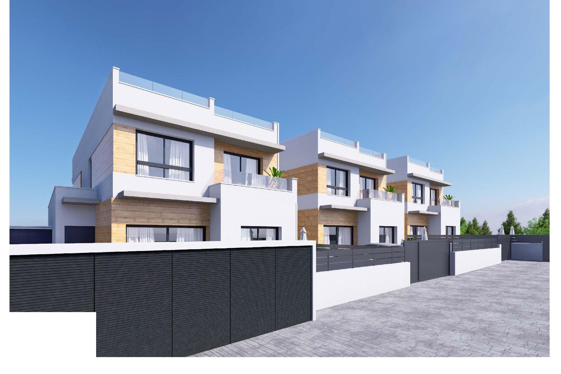 Nybyggnation - Radhus -
Benijofar - Pueblo