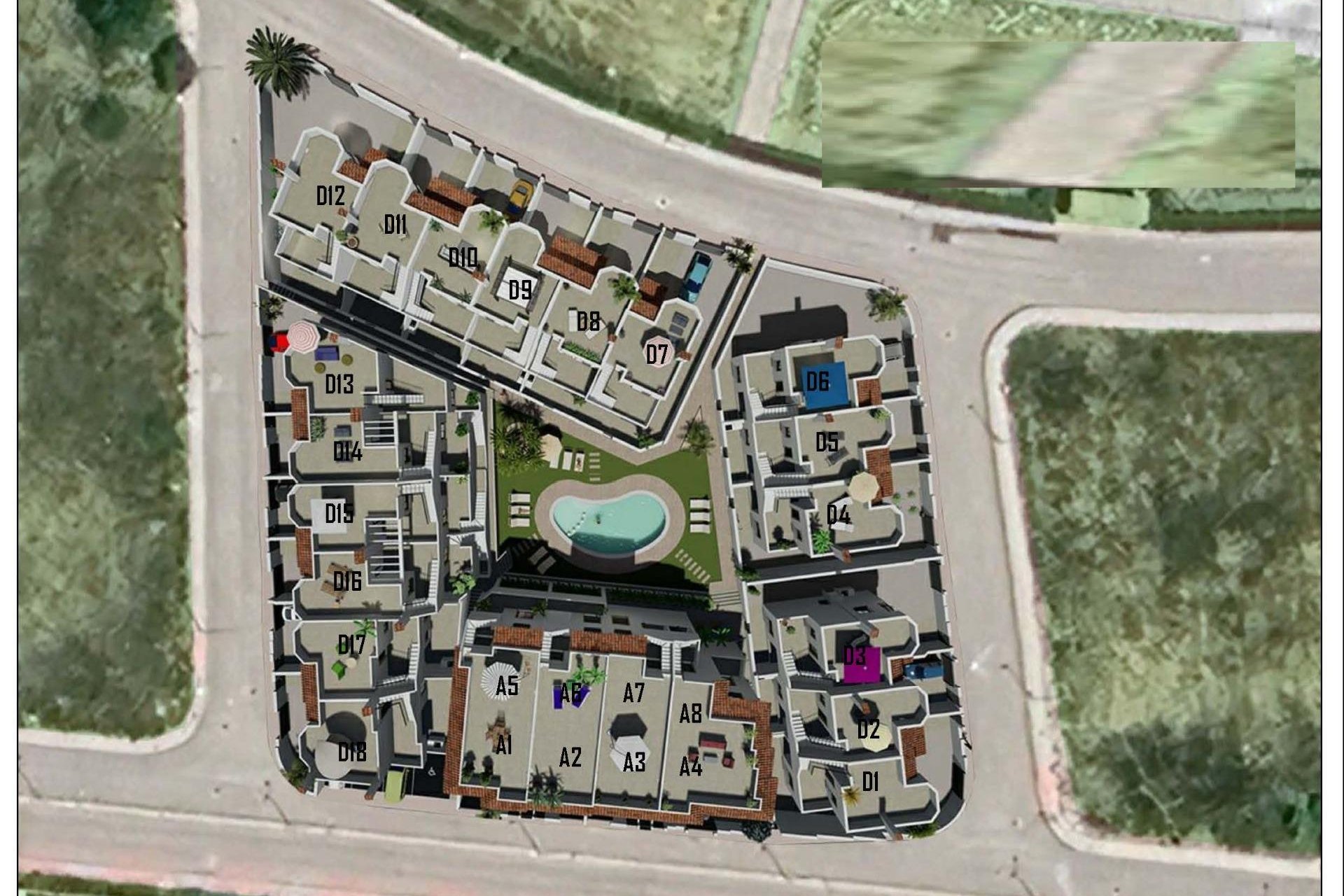 Nybyggnation - Radhus -
Cox - San Fernando