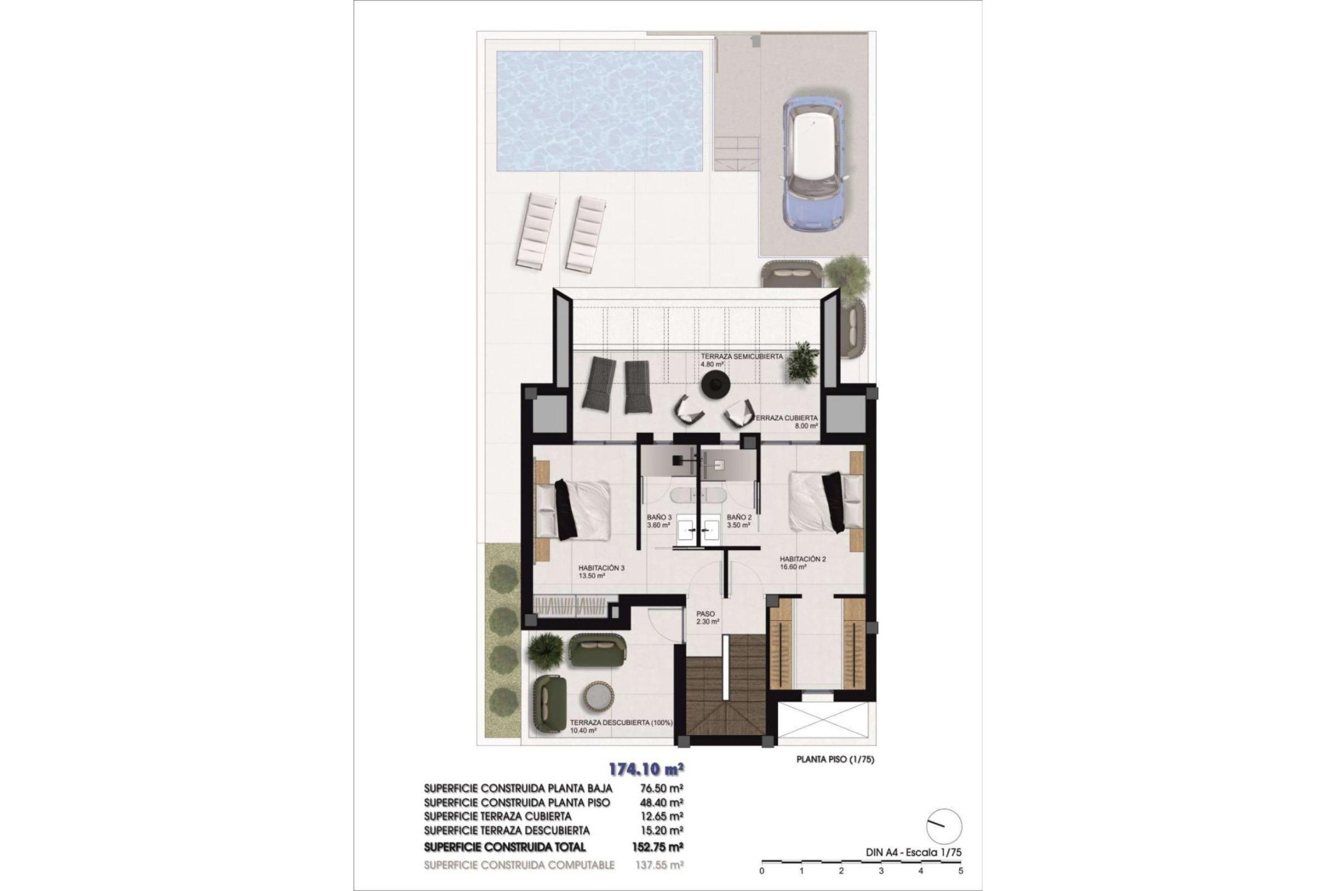 Nybyggnation - Radhus -
Dolores - 03150