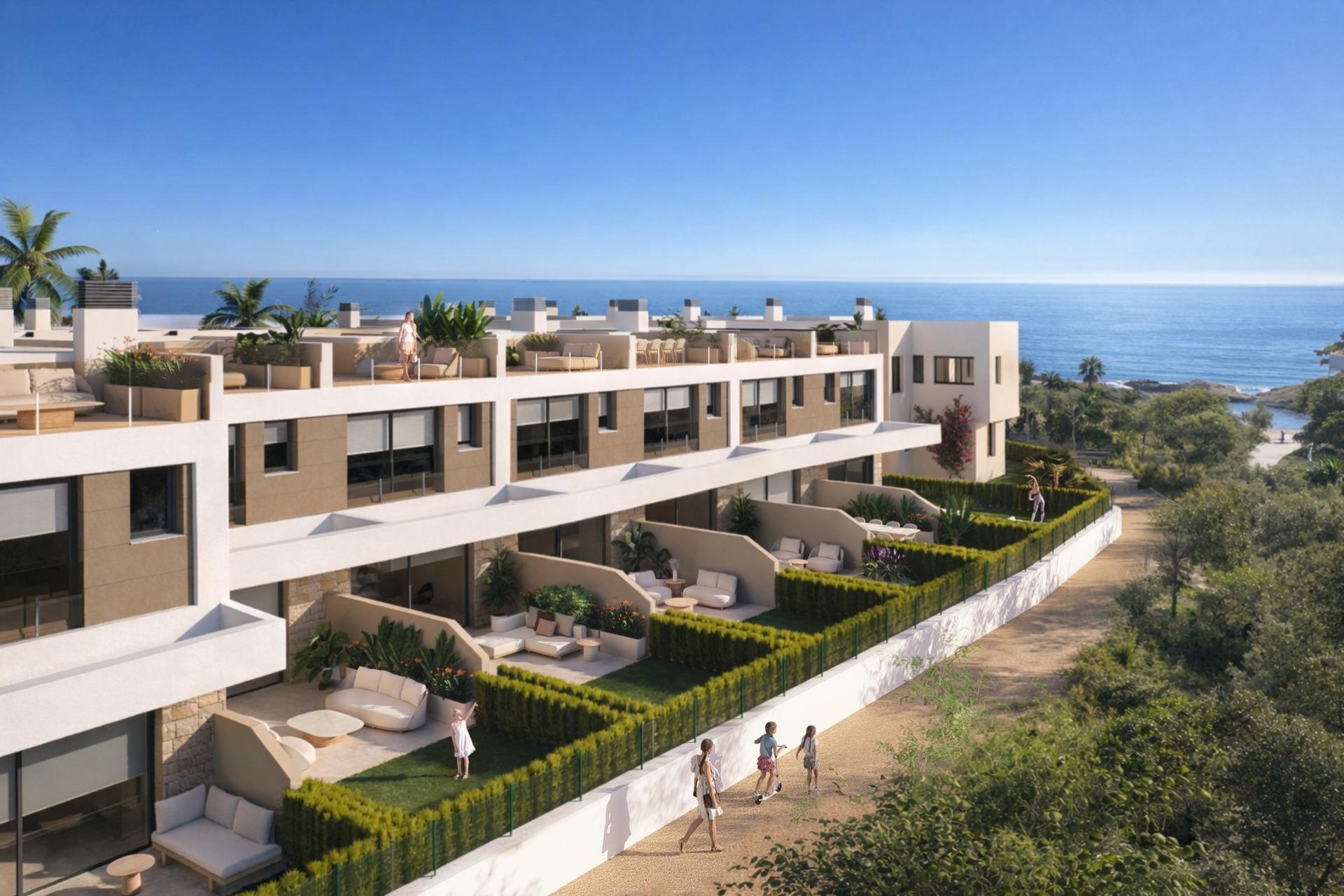 Nybyggnation - Radhus -
El Campello - Platja de L´Amerador