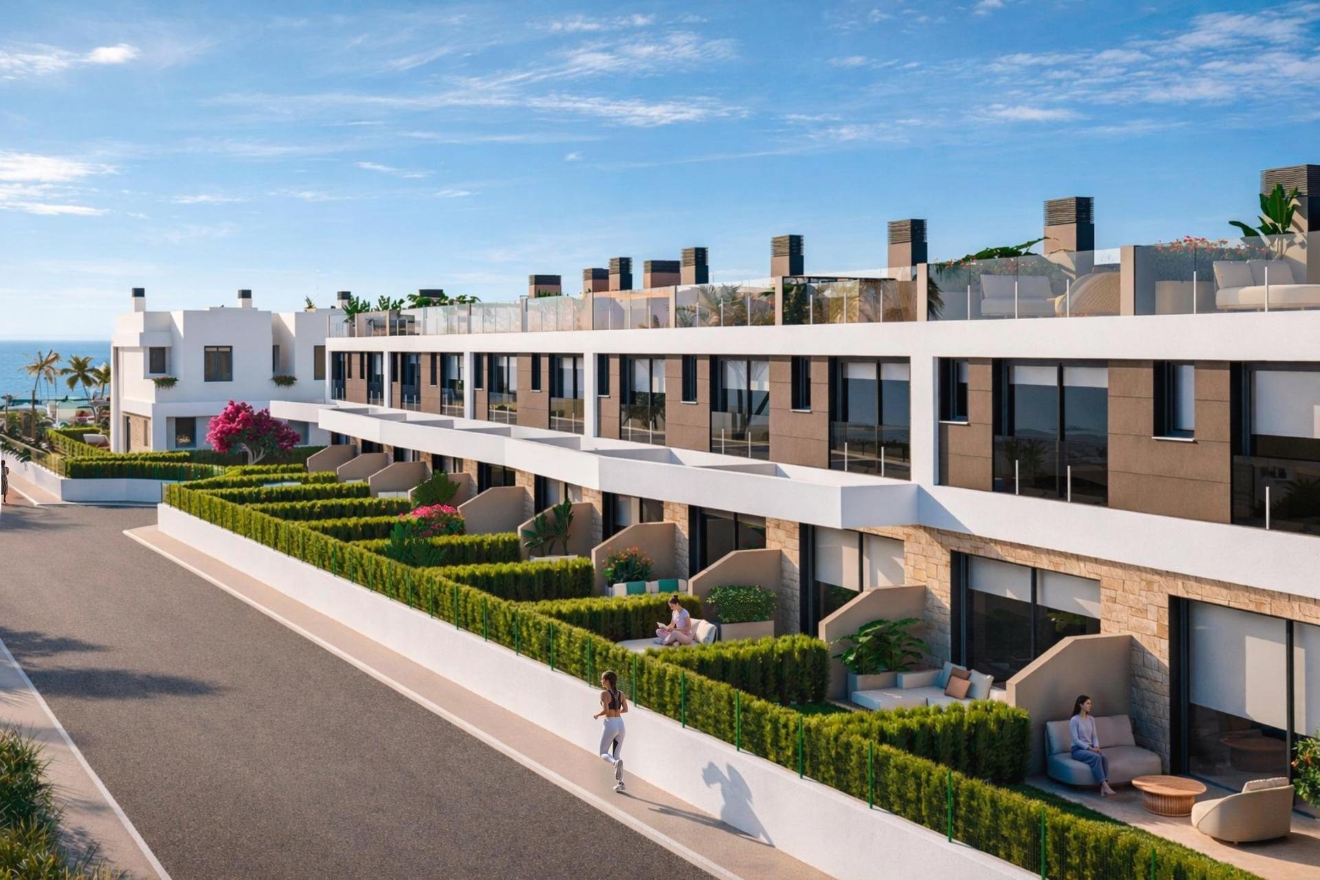 Nybyggnation - Radhus -
El Campello - Platja de L´Amerador