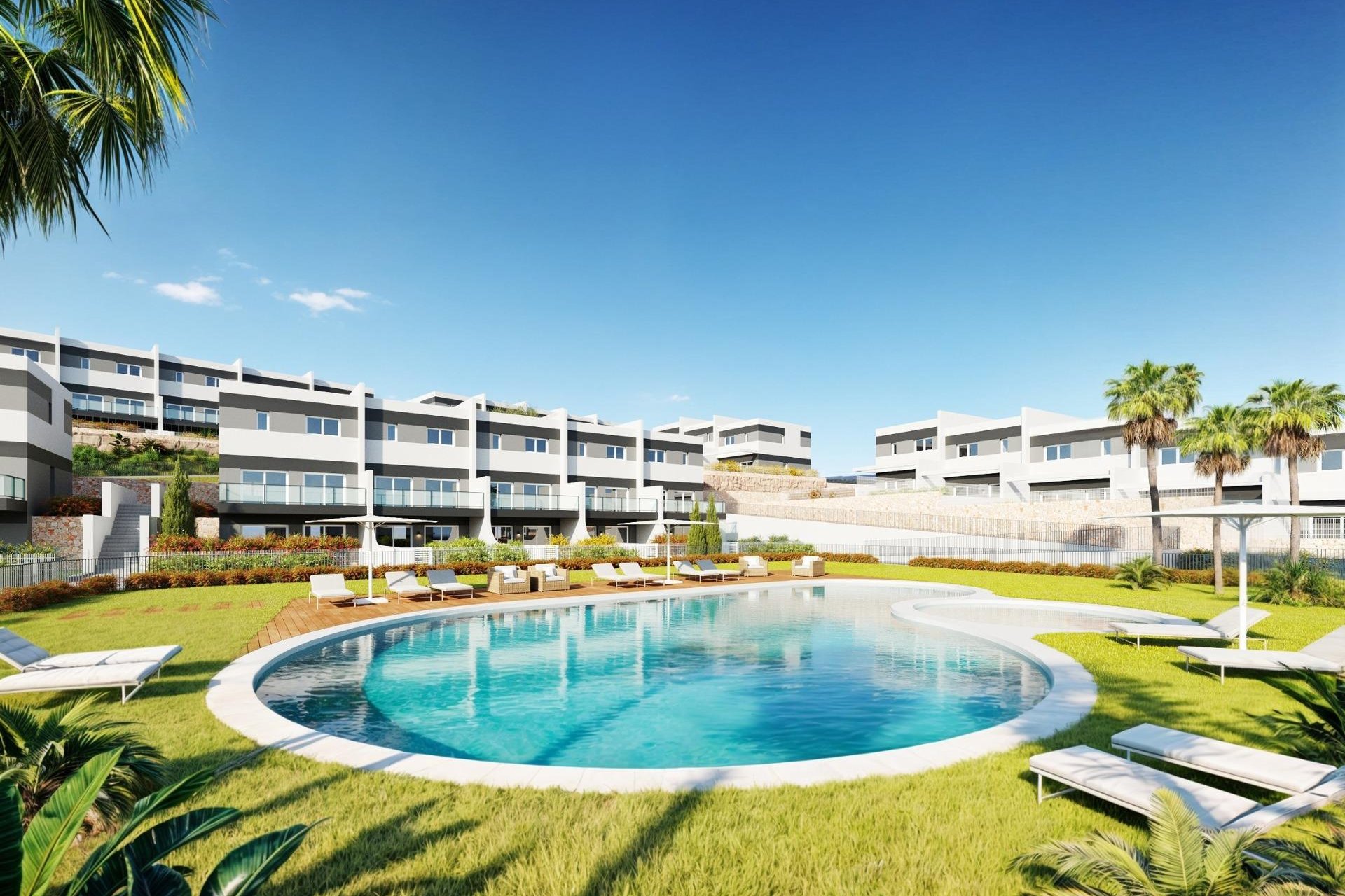 Nybyggnation - Radhus -
Finestrat - Balcón De Finestrat