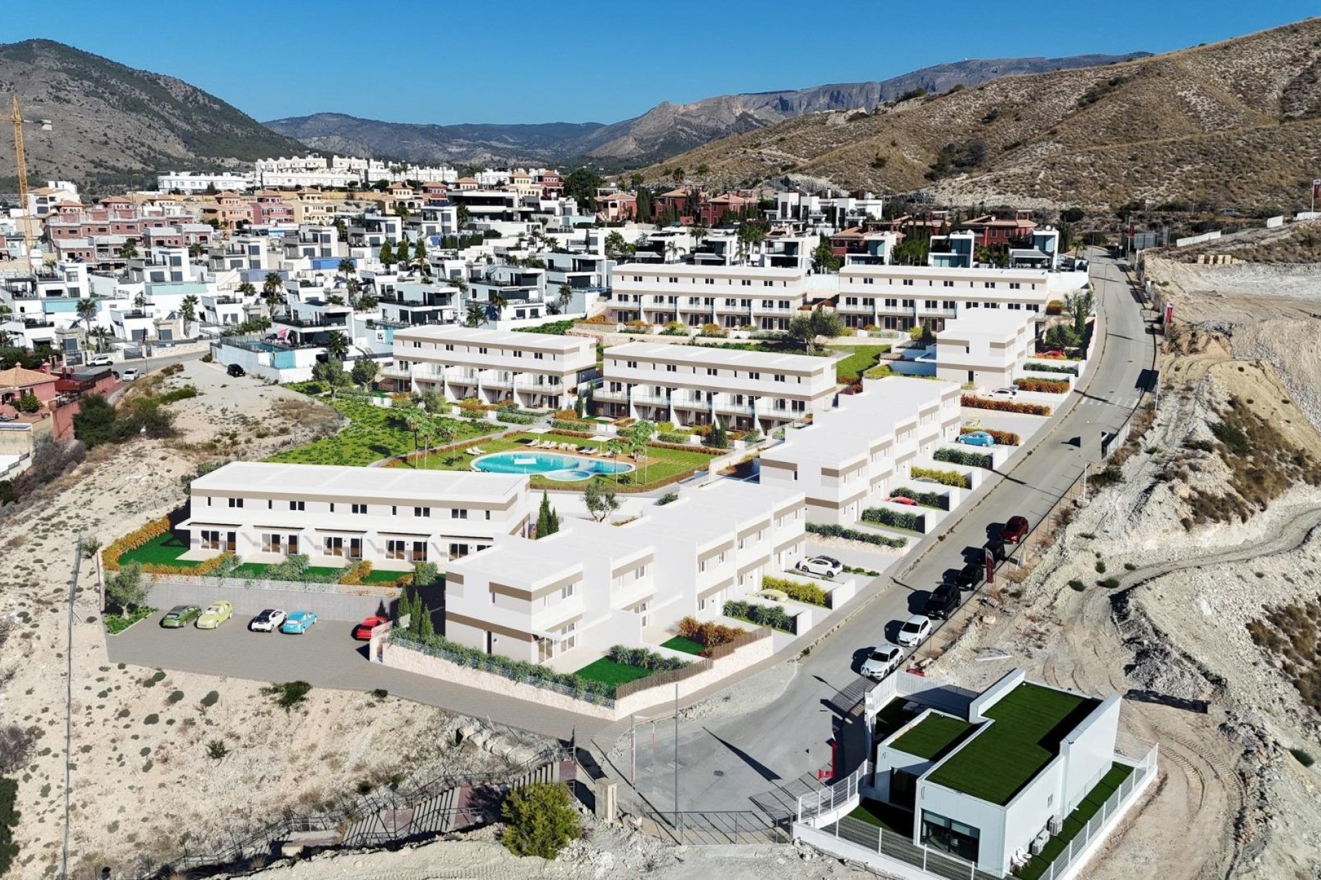 Nybyggnation - Radhus -
Finestrat - Balcón De Finestrat