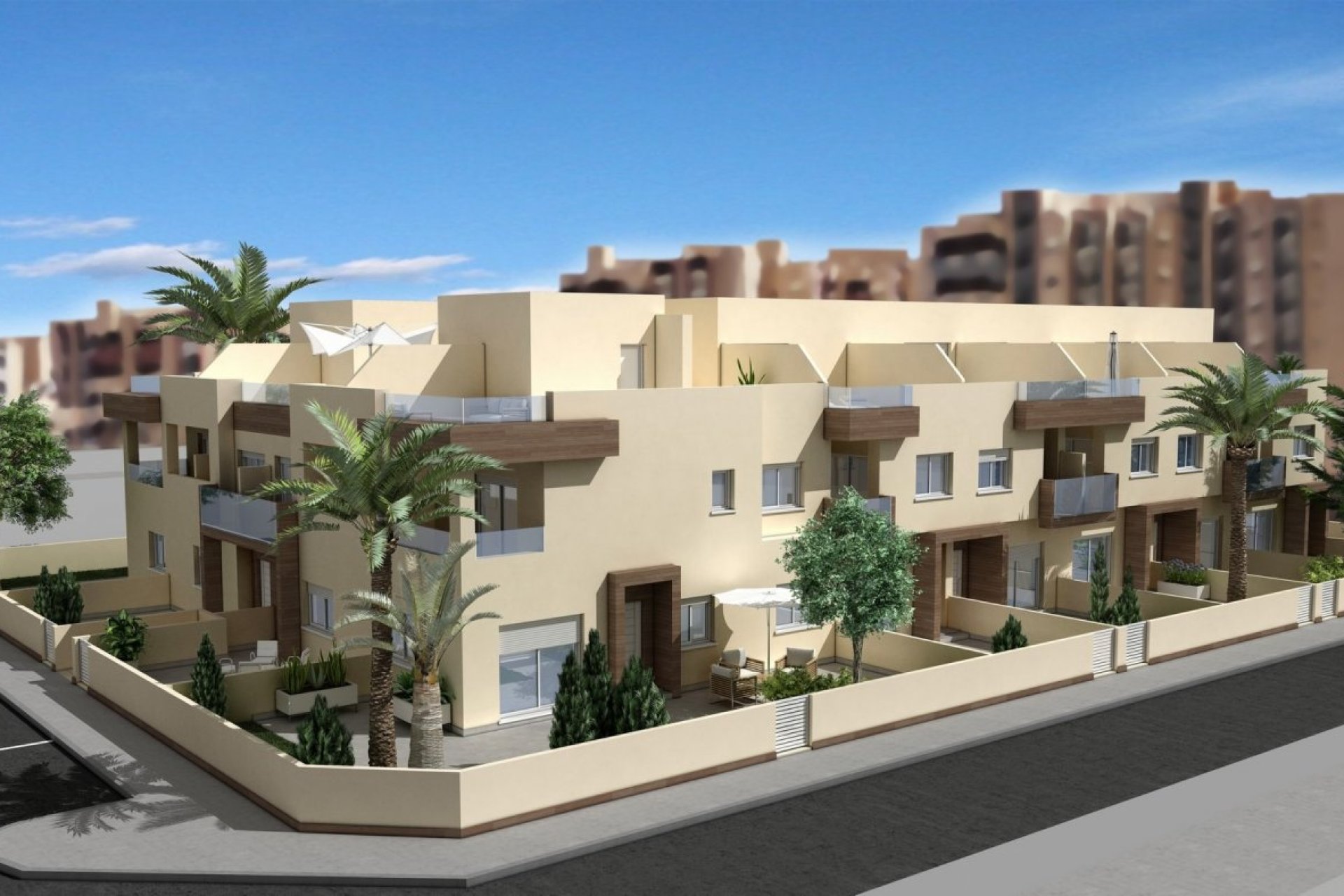 Nybyggnation - Radhus -
La Manga del Mar Menor - La Manga