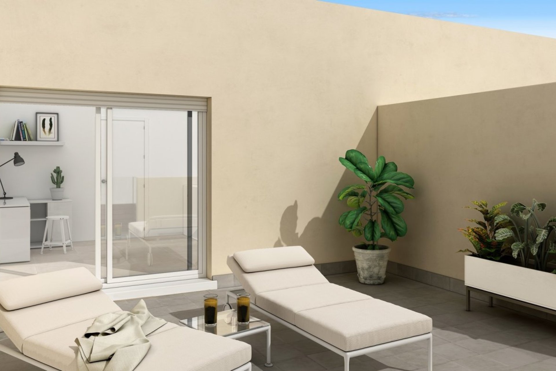 Nybyggnation - Radhus -
La Manga del Mar Menor - La Manga