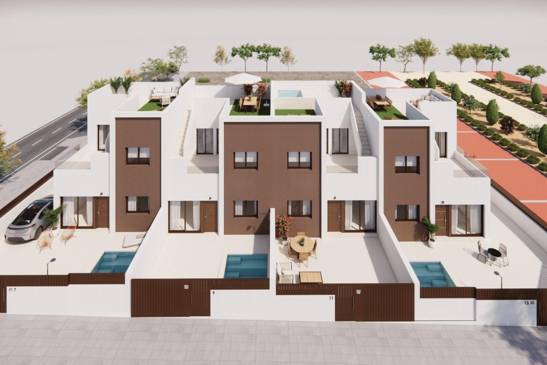 Nybyggnation - Radhus -
Pilar de la Horadada - Barrio los Segundas