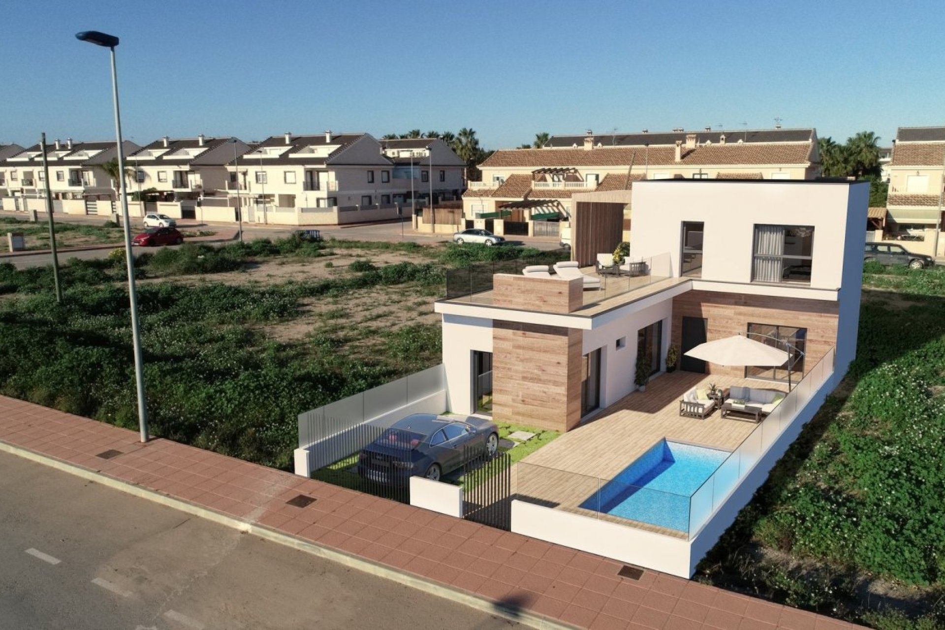 Nybyggnation - Radhus -
San Javier - Parque del doce