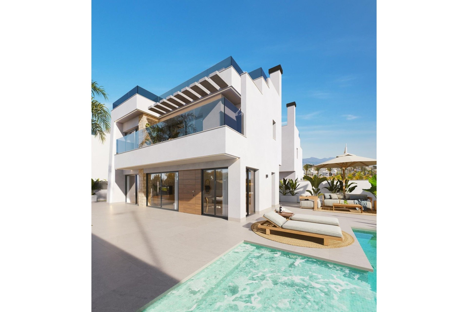 Nybyggnation - Radhus -
Torre Pacheco - Santa Rosalia Lake And Life Resort