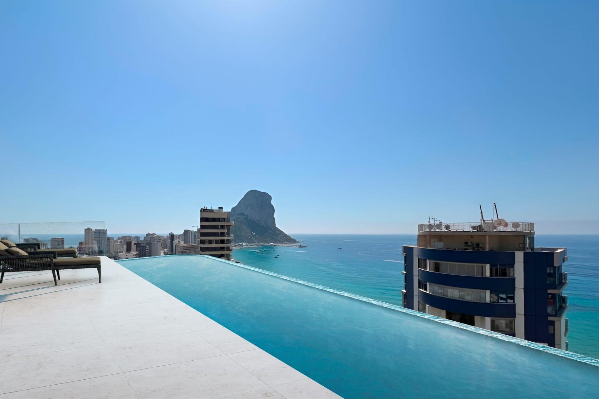 Nybyggnation - Takvåning -
Calpe - Arenal Bol