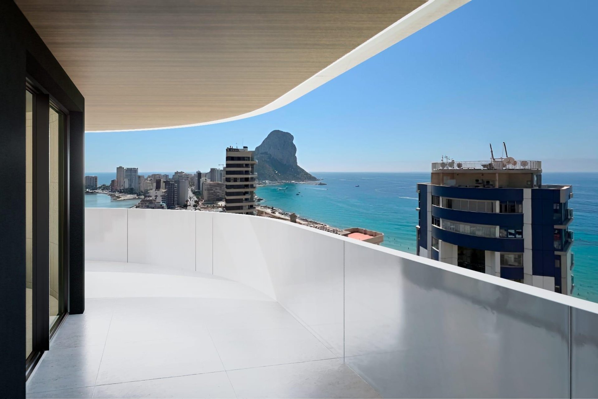 Nybyggnation - Takvåning -
Calpe - Arenal Bol