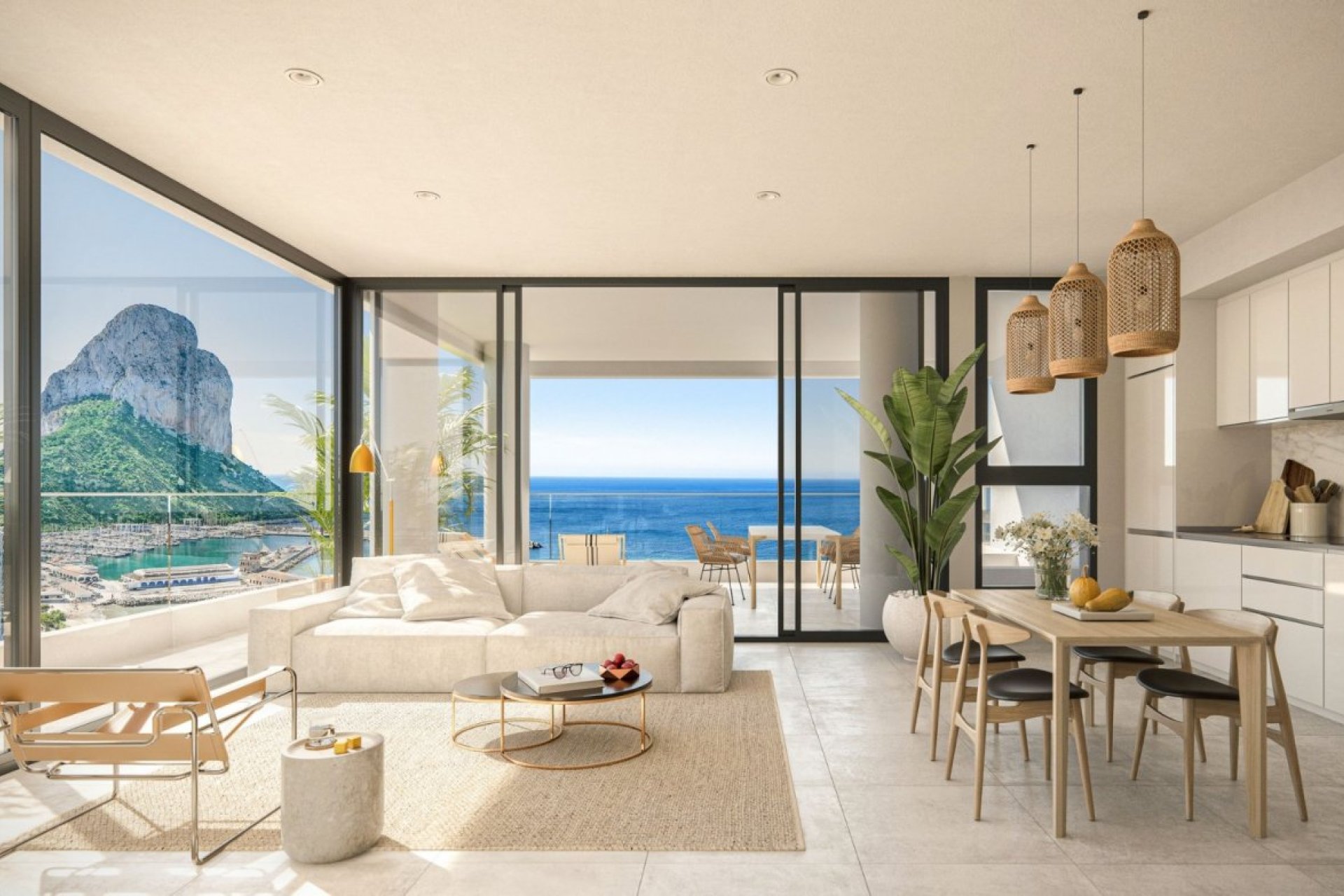 Nybyggnation - Takvåning -
Calpe - Playa del Bol
