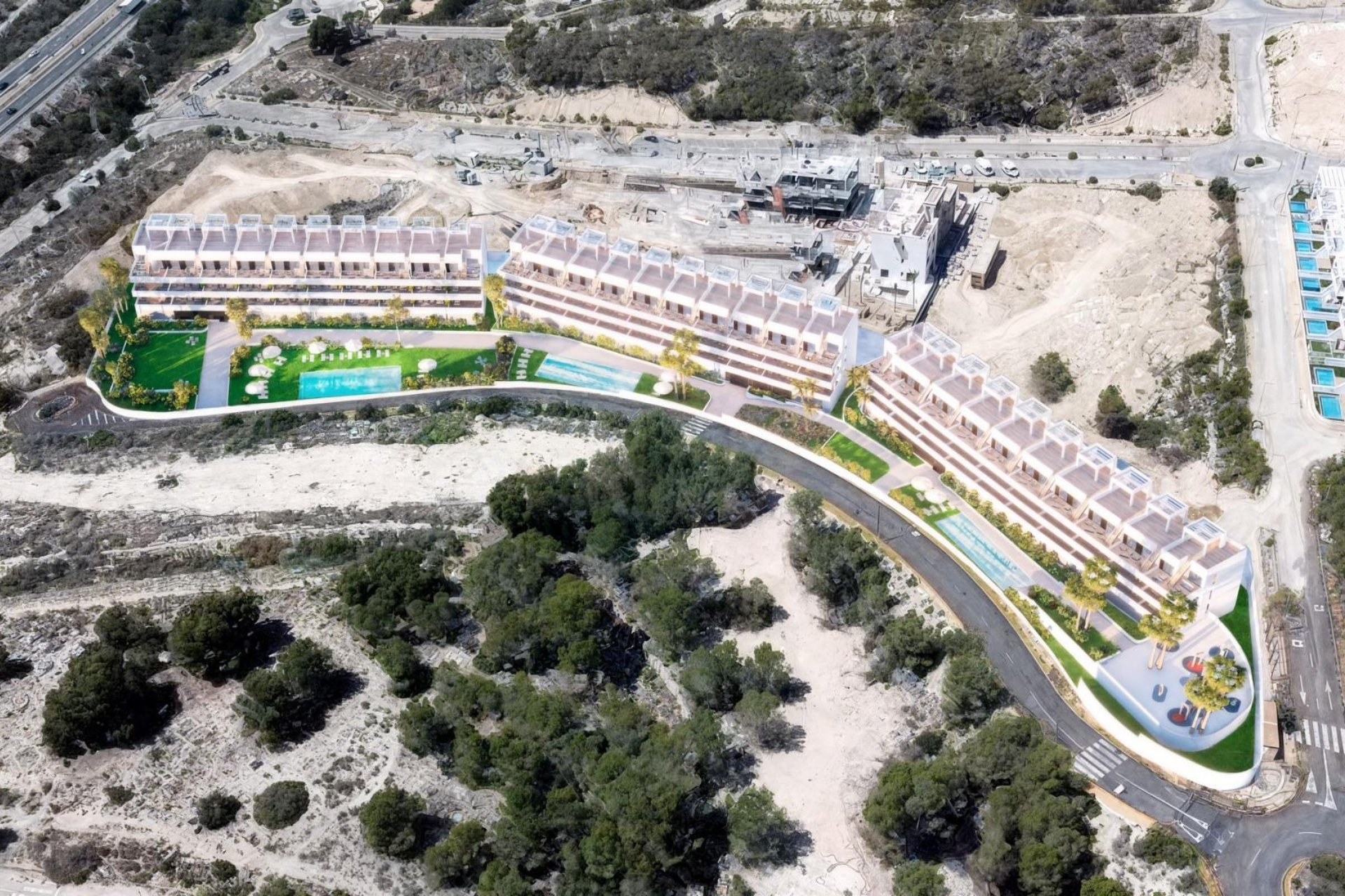 Nybyggnation - Takvåning -
Finestrat - Balcón De Finestrat