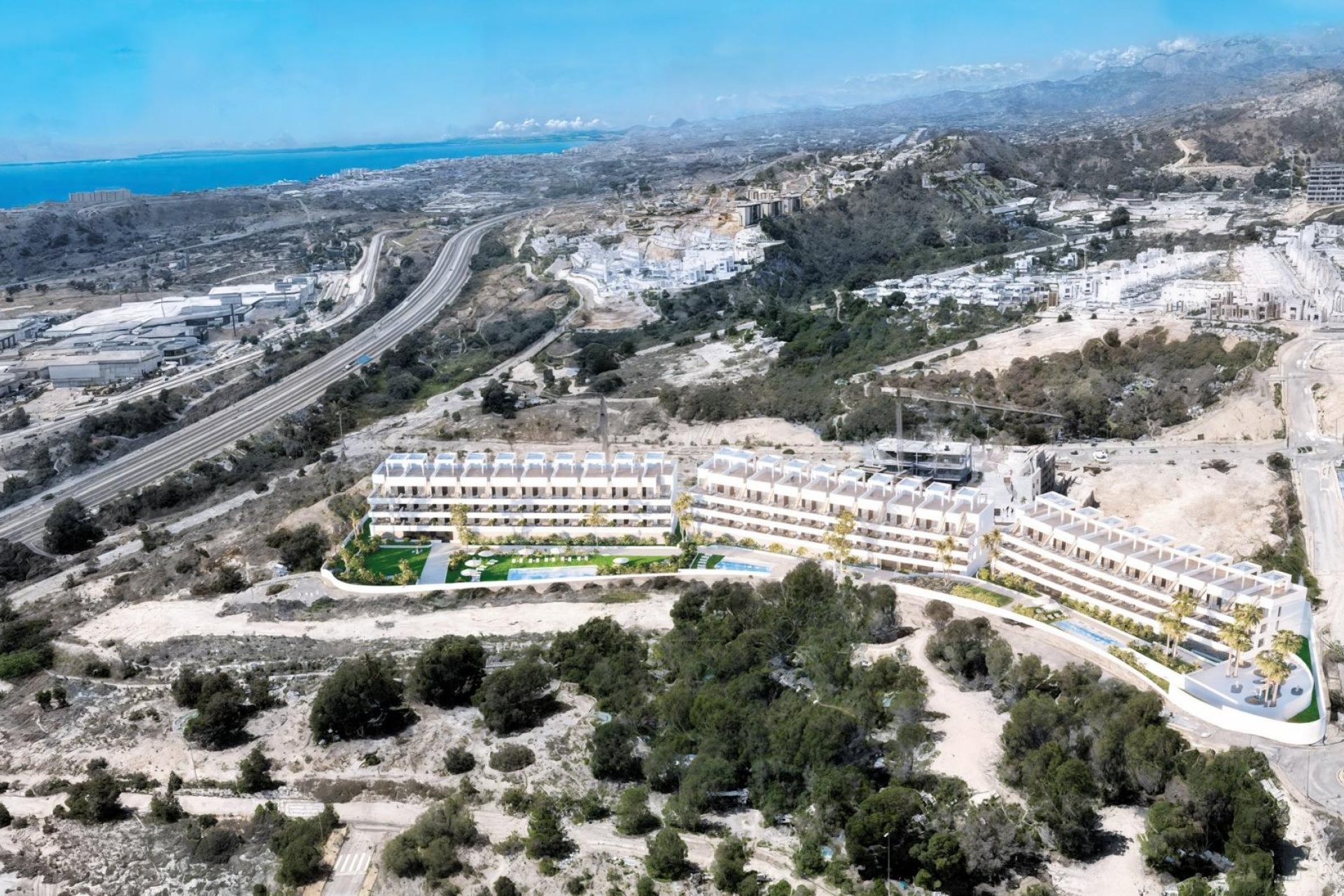 Nybyggnation - Takvåning -
Finestrat - Balcón De Finestrat