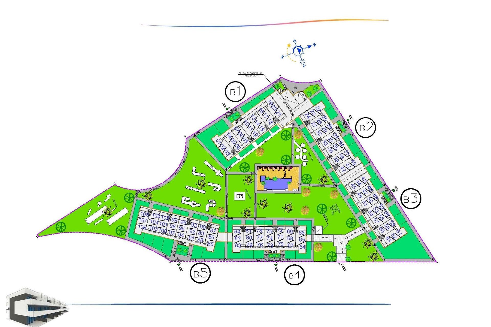 Nybyggnation - Takvåning -
Guardamar del Segura - El Raso