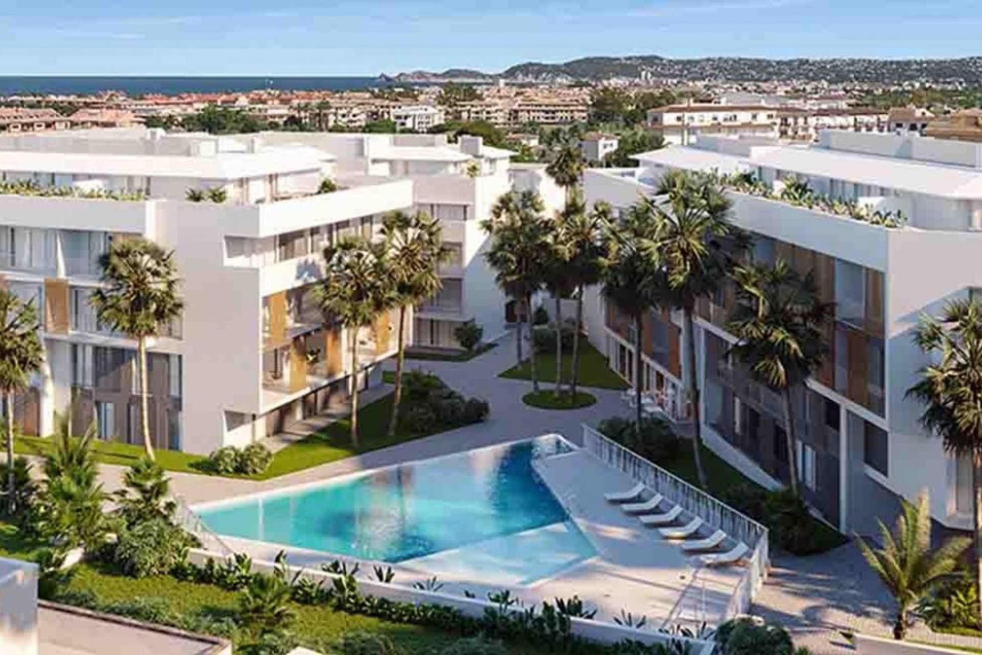 Nybyggnation - Takvåning -
Jávea - centro