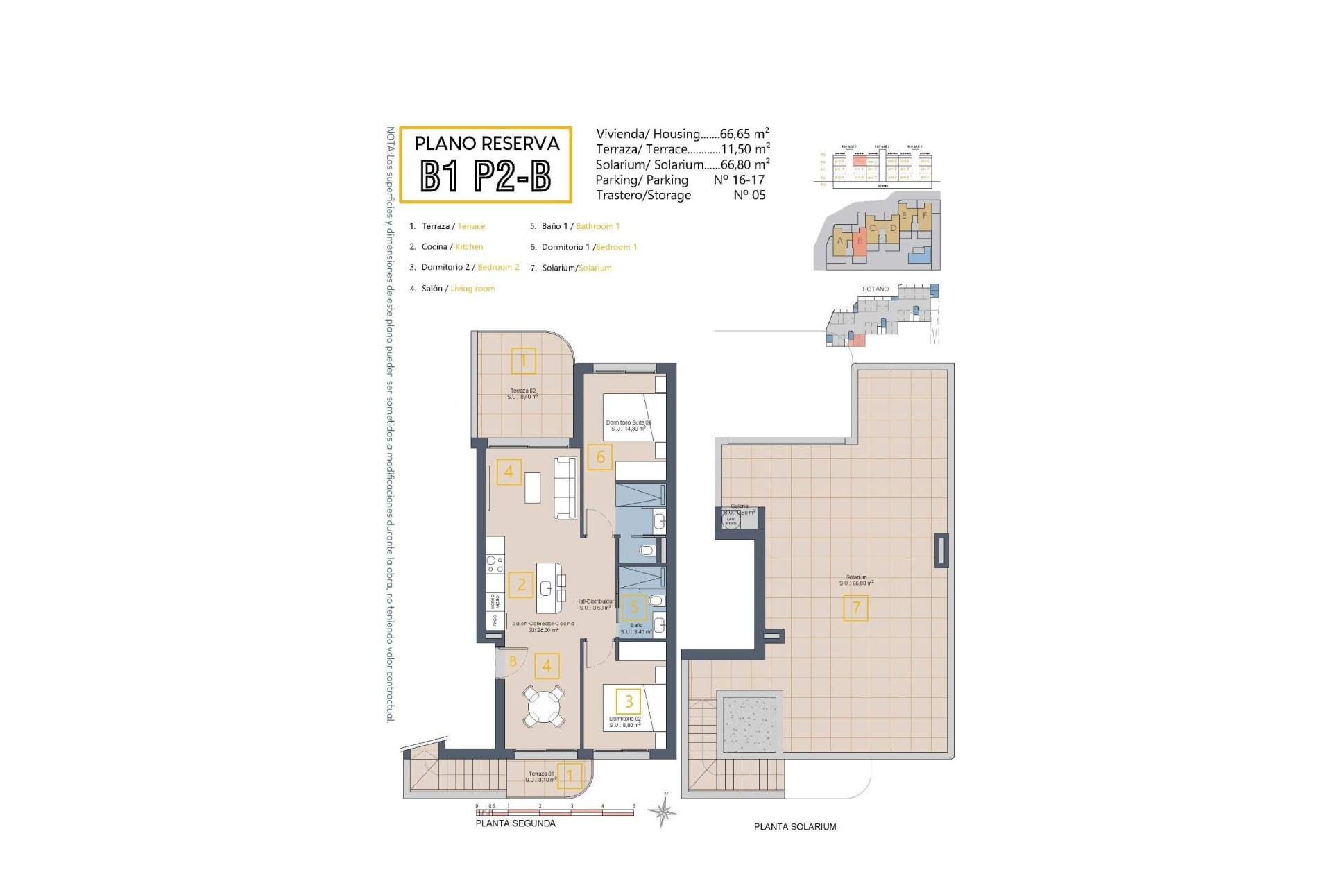 Nybyggnation - Takvåning -
Los Alcázares - Serena Golf
