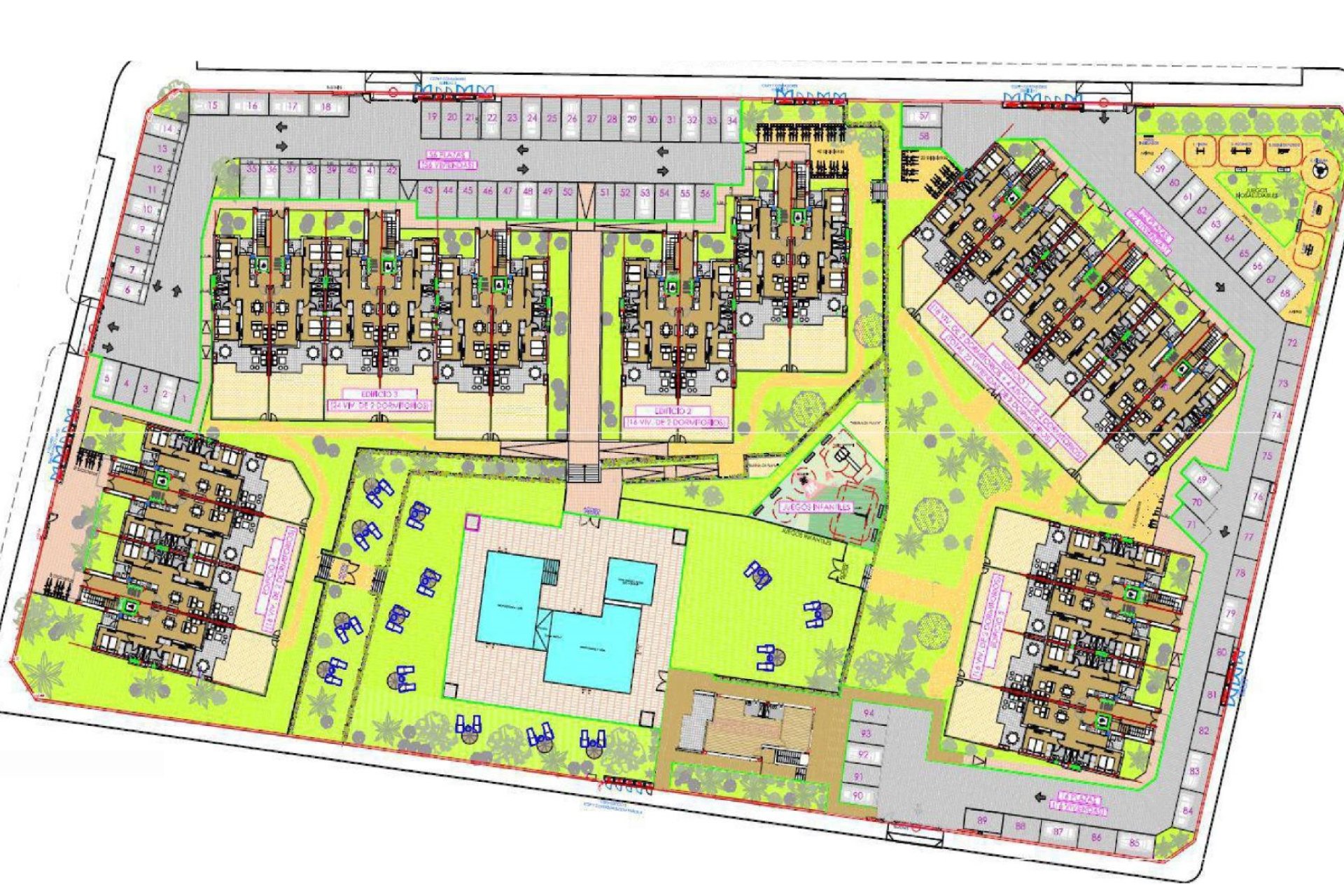 Nybyggnation - Takvåning -
Orihuela Costa - Villamartín