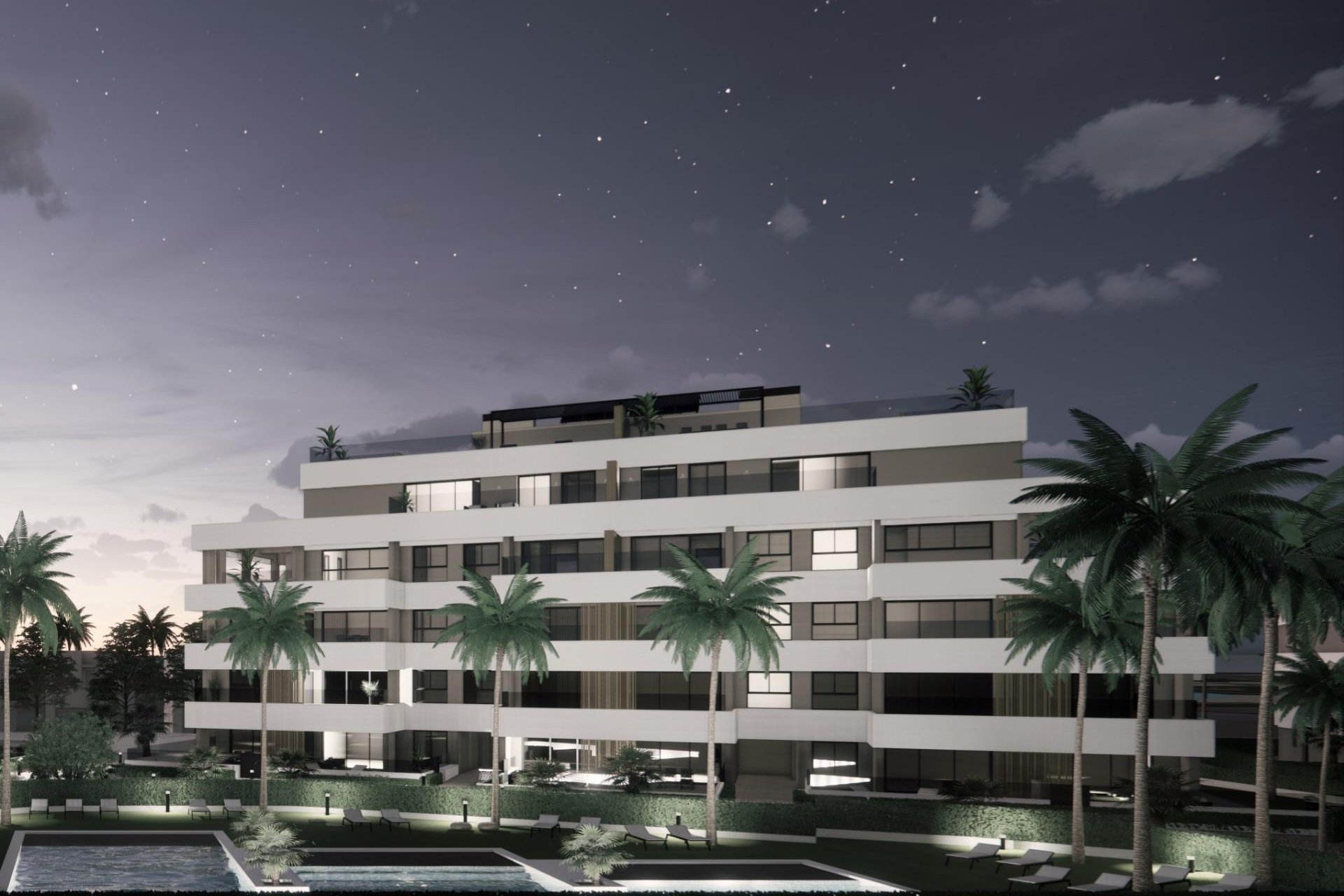 Nybyggnation - Takvåning -
Torre Pacheco - Santa Rosalia Lake And Life Resort