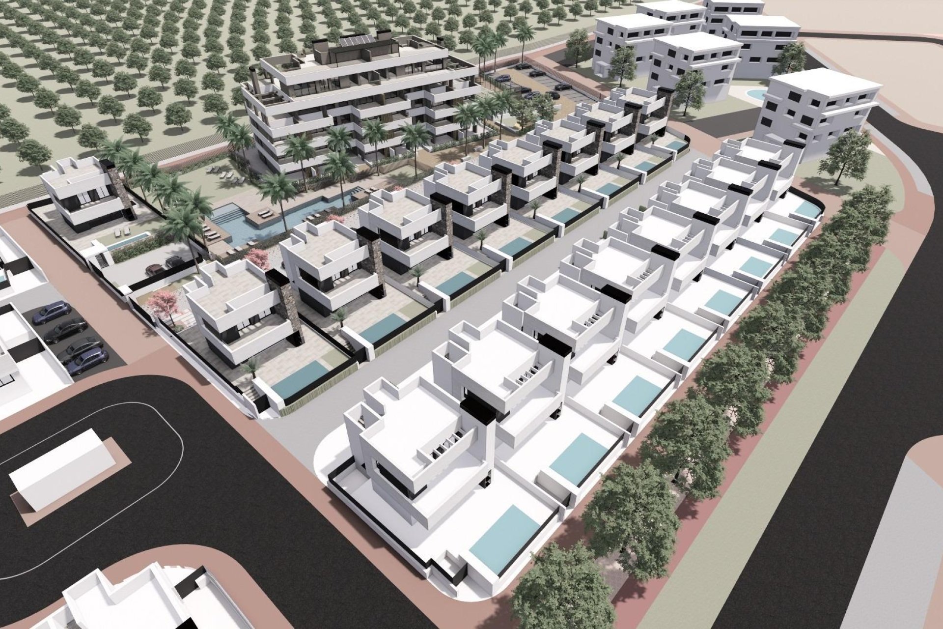 Nybyggnation - Takvåning -
Torre Pacheco - Santa Rosalia Lake And Life Resort