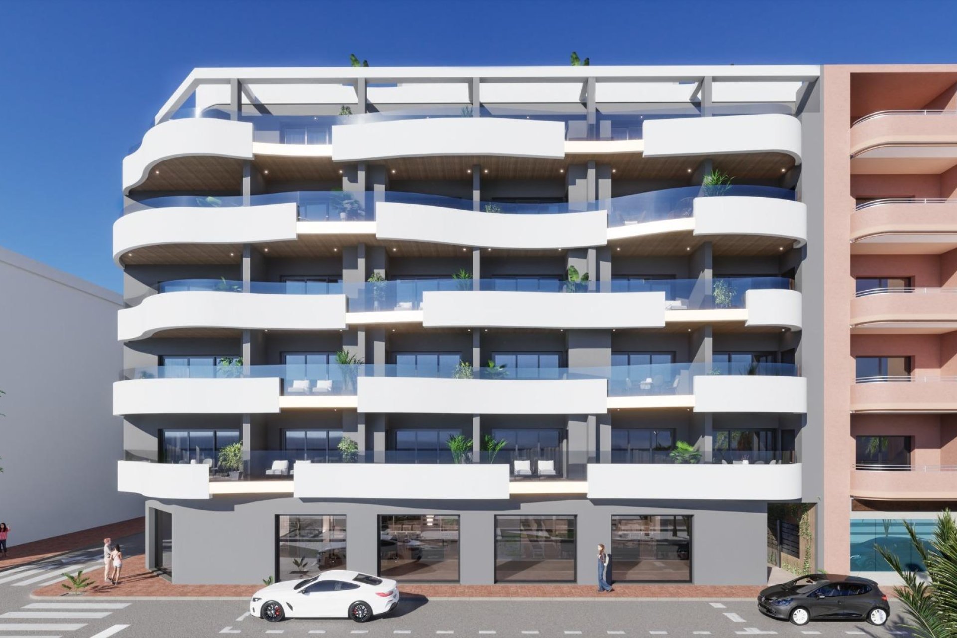 Nybyggnation - Takvåning -
Torrevieja - Habaneras