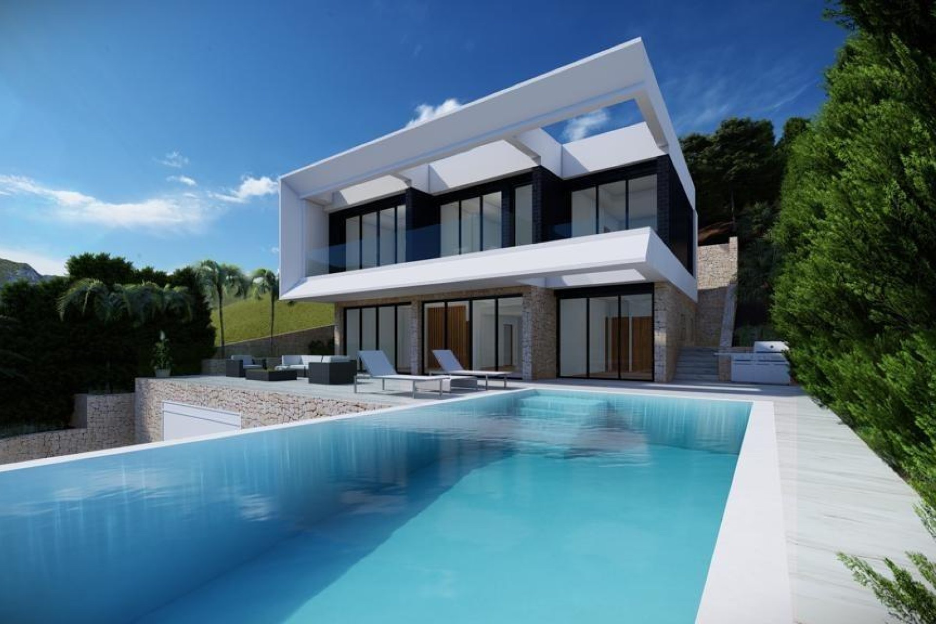 Nybyggnation - Villa -
Altea - Altea Hills