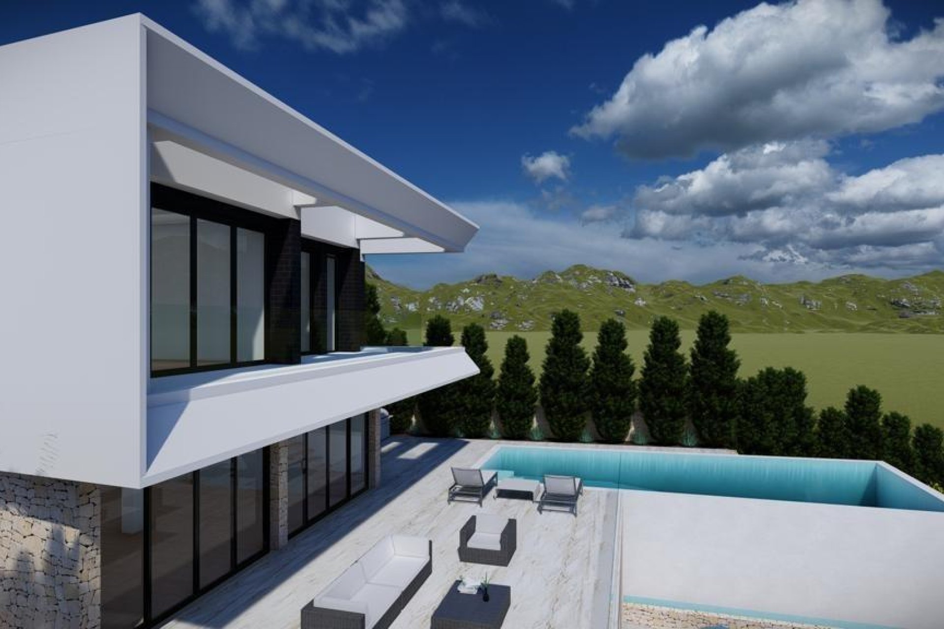 Nybyggnation - Villa -
Altea - Altea Hills