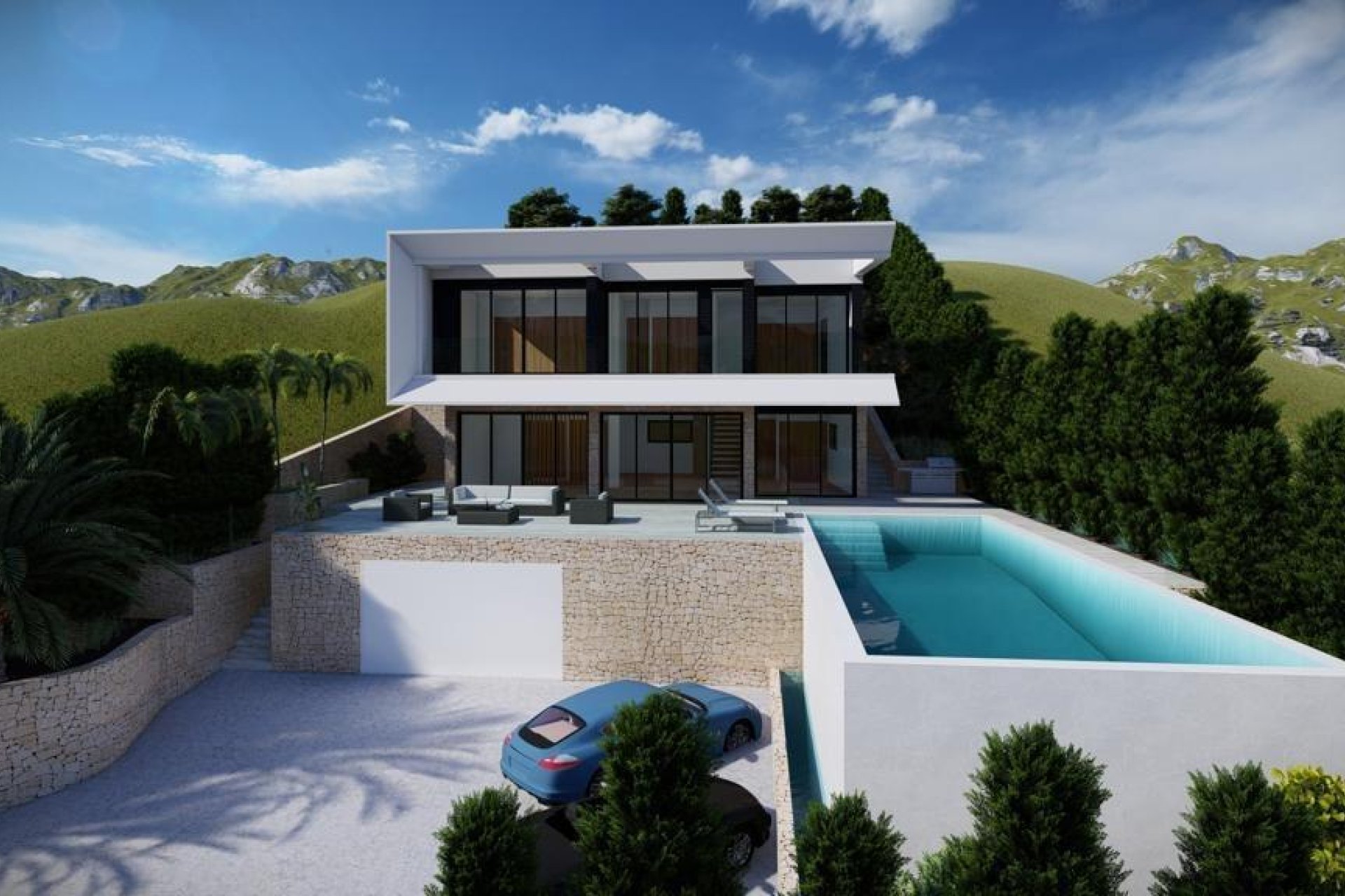 Nybyggnation - Villa -
Altea - Altea Hills