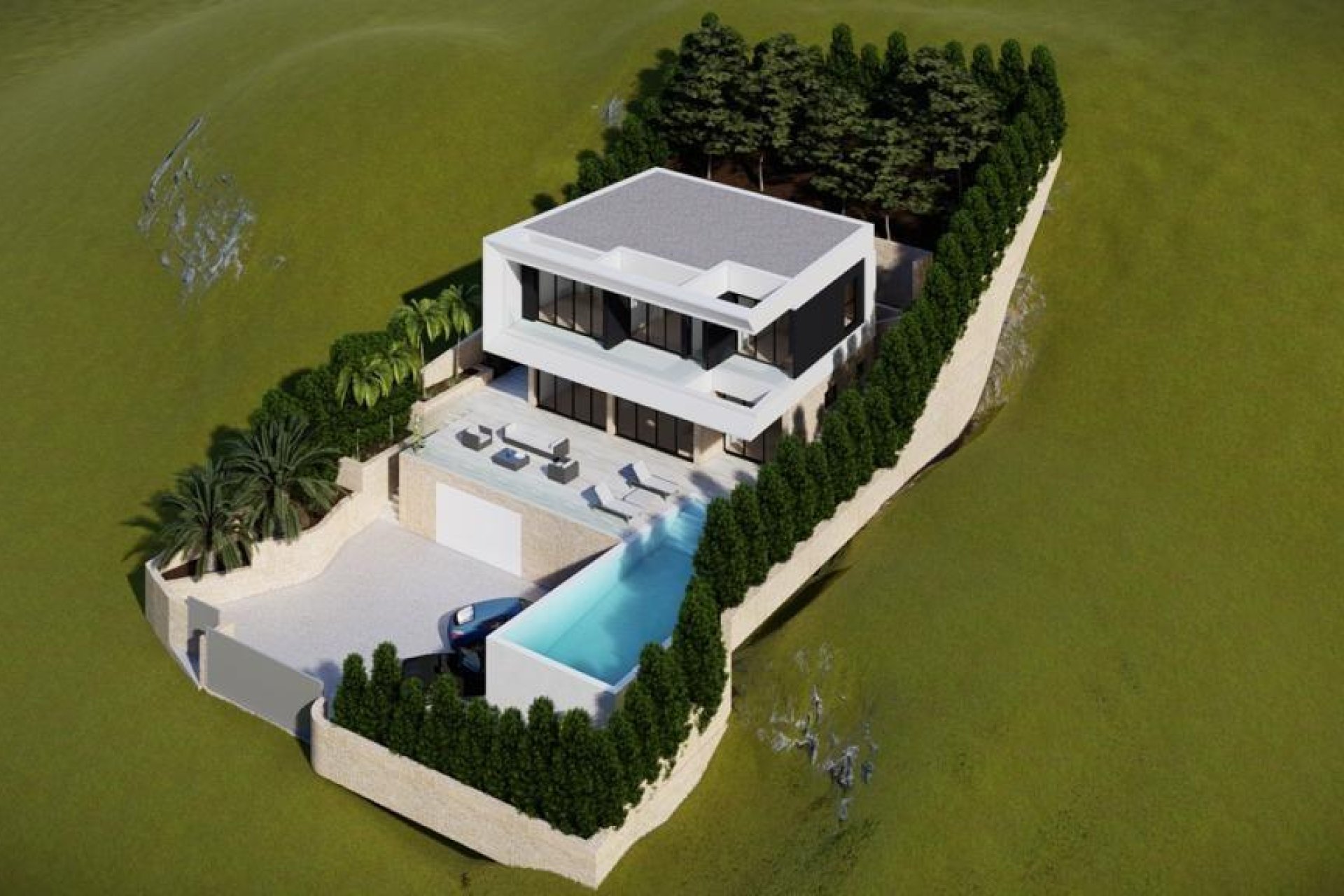 Nybyggnation - Villa -
Altea - Altea Hills