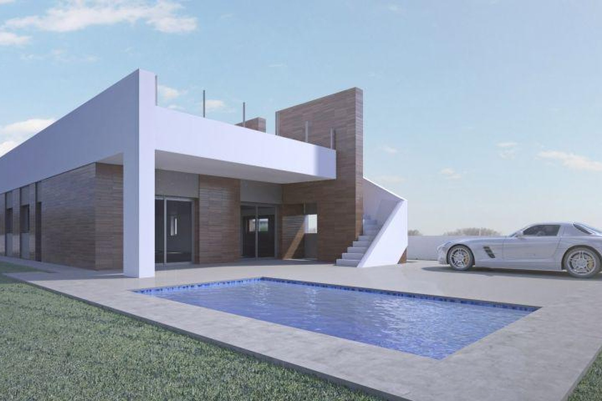 Nybyggnation - Villa -
Aspe - Centro