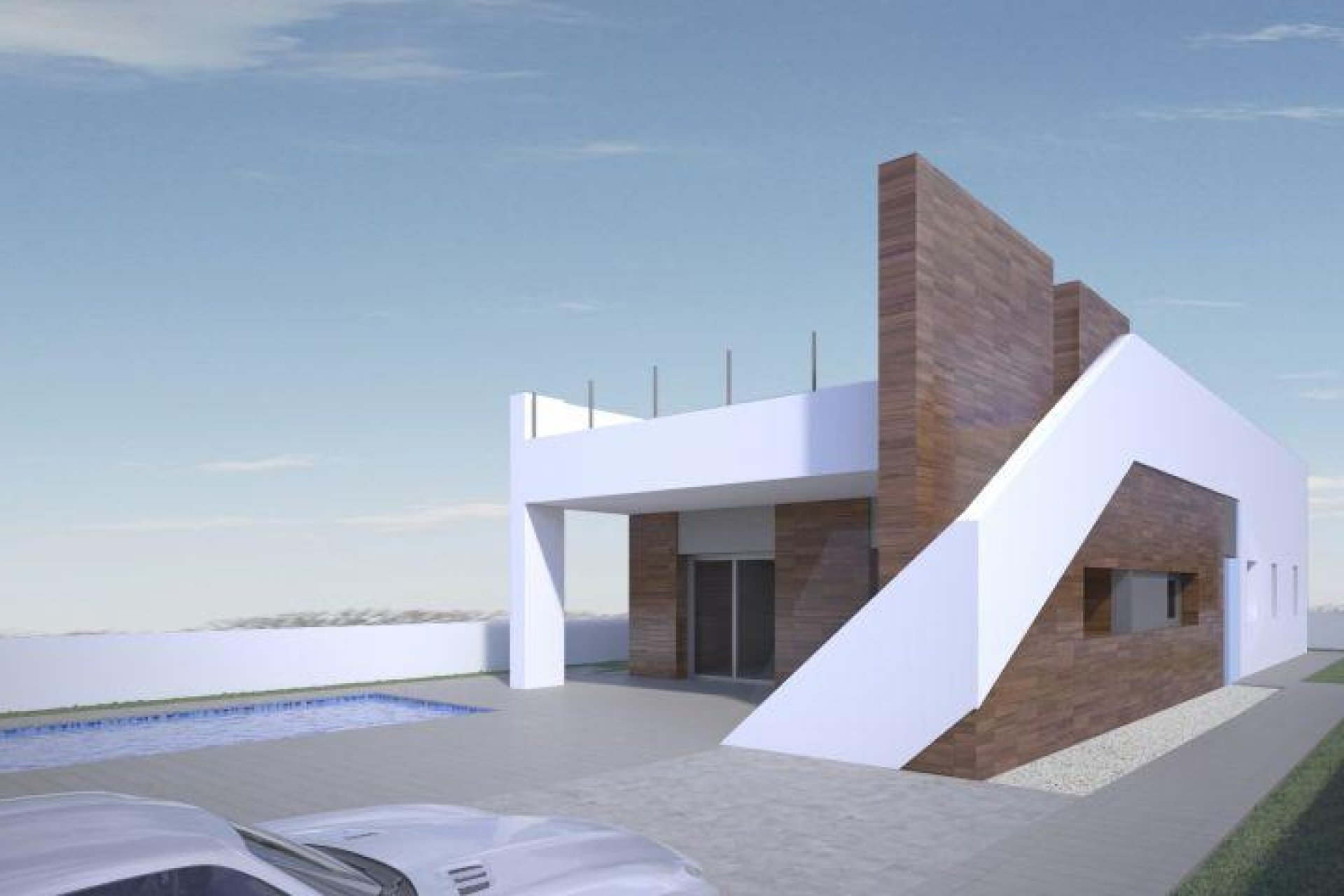 Nybyggnation - Villa -
Aspe - Centro