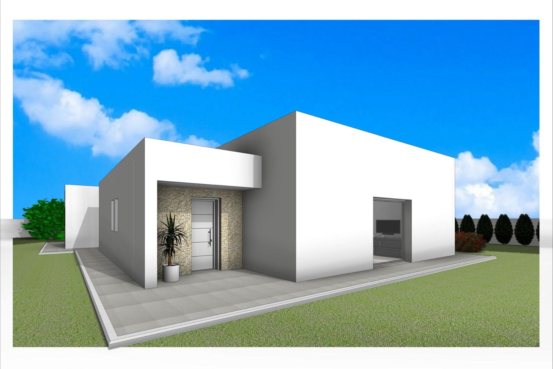 Nybyggnation - Villa -
Aspe - Poligono 19