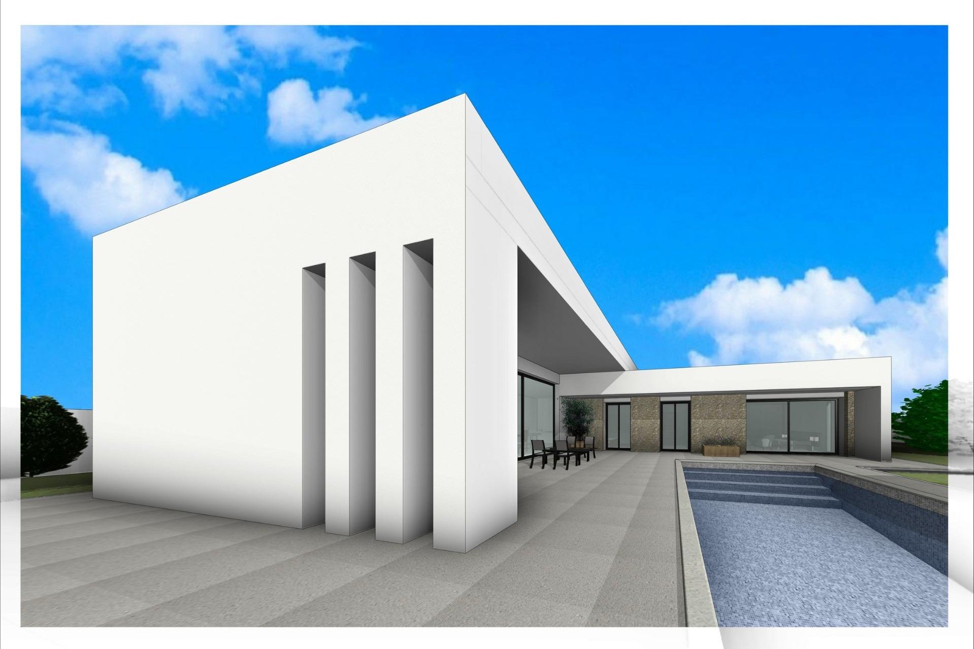 Nybyggnation - Villa -
Aspe - Poligono 19