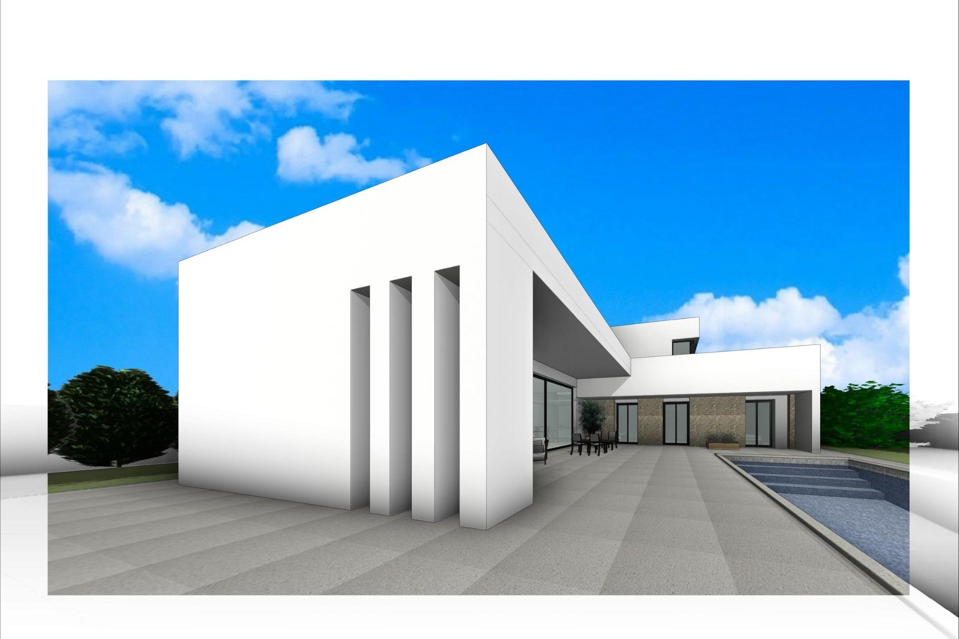 Nybyggnation - Villa -
Aspe - Poligono 19