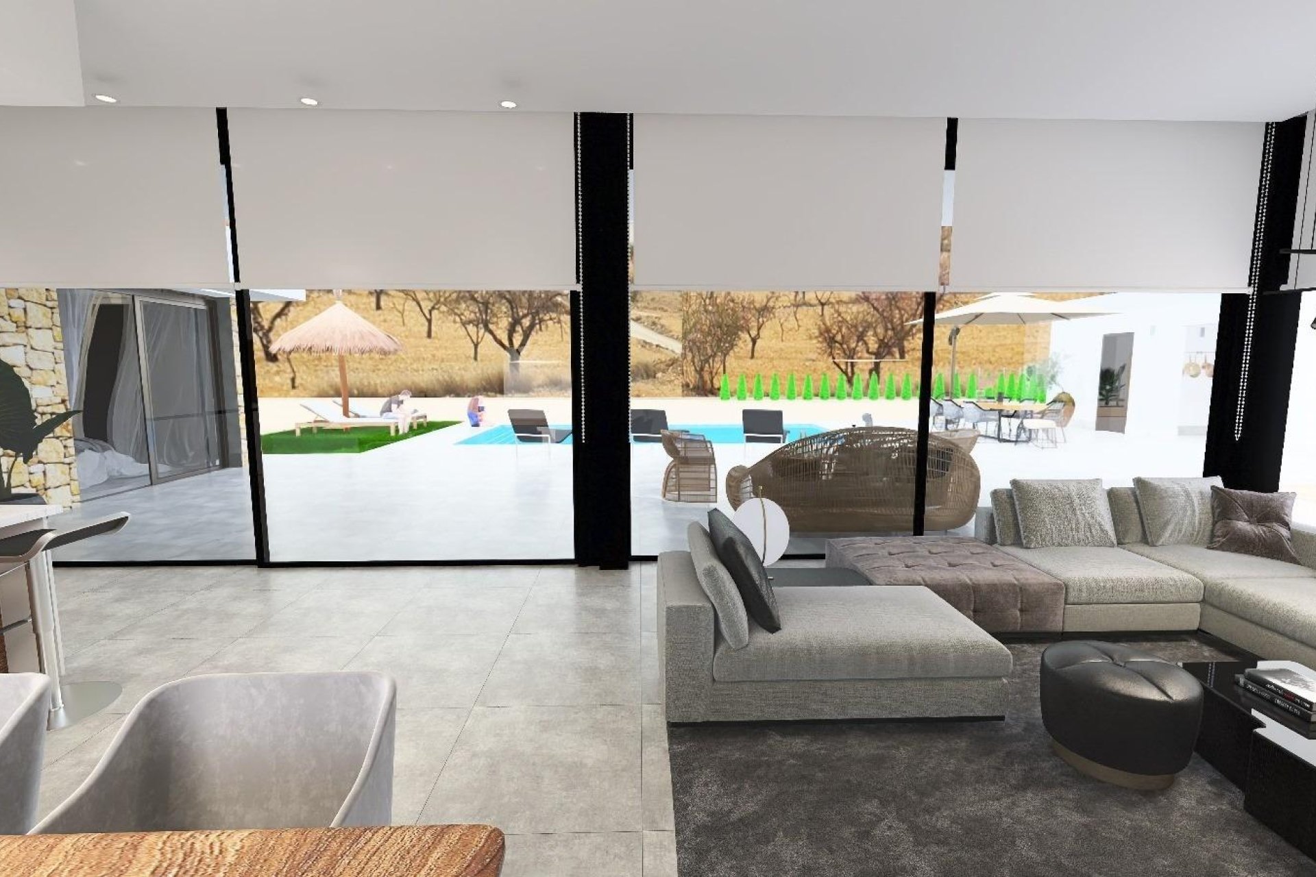 Nybyggnation - Villa -
Aspe - Poligono 19
