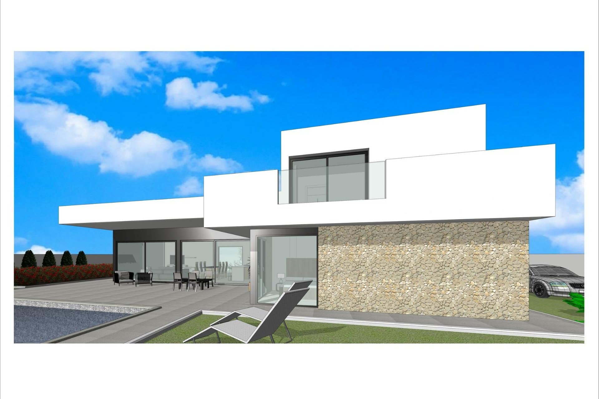 Nybyggnation - Villa -
Aspe - Poligono 19