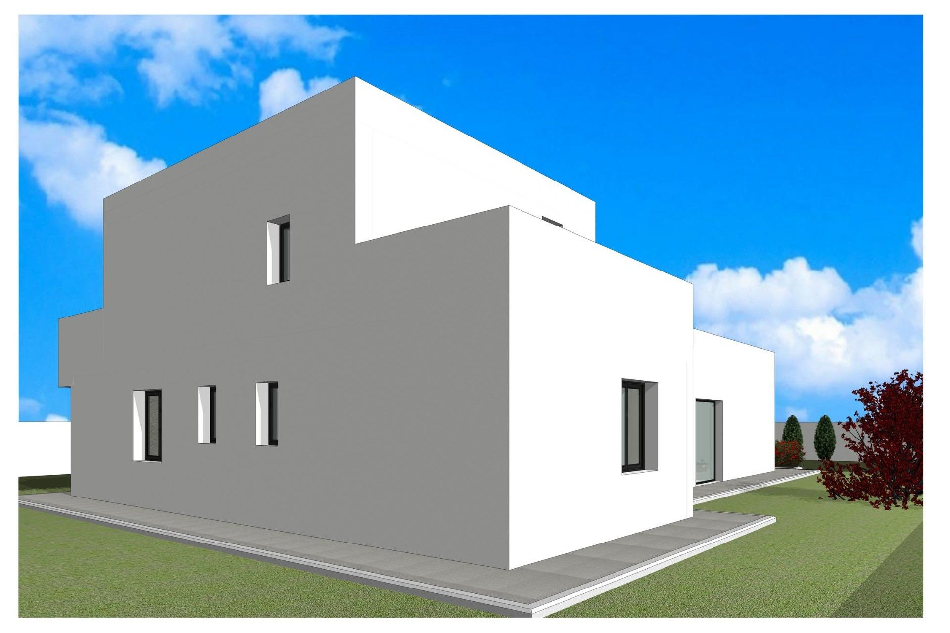 Nybyggnation - Villa -
Aspe - Poligono 19