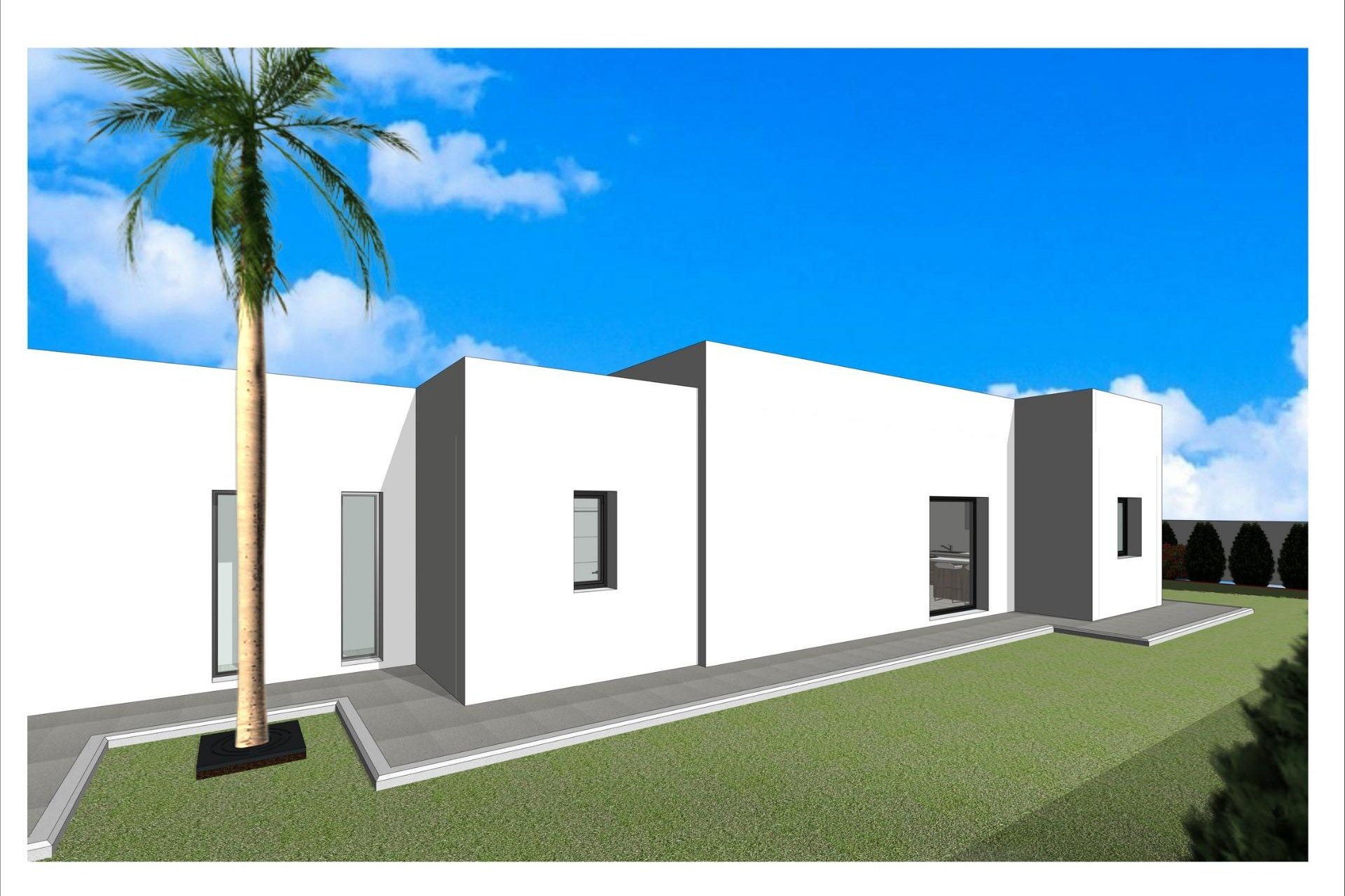 Nybyggnation - Villa -
Aspe - Poligono 19