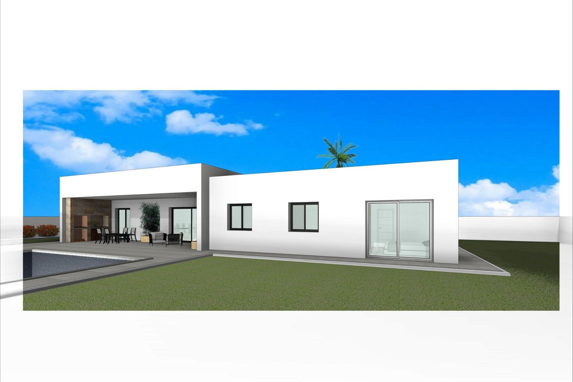 Nybyggnation - Villa -
Aspe - Poligono 19