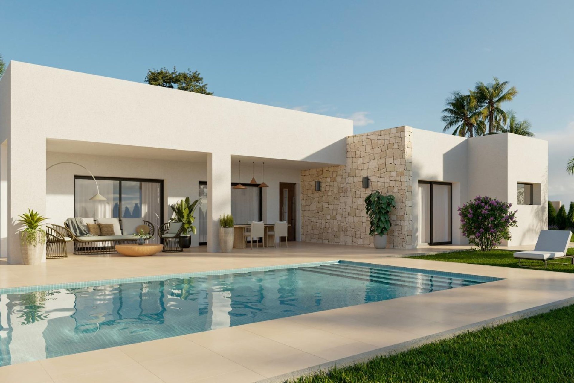 Nybyggnation - Villa -
Aspe - Poligono 19