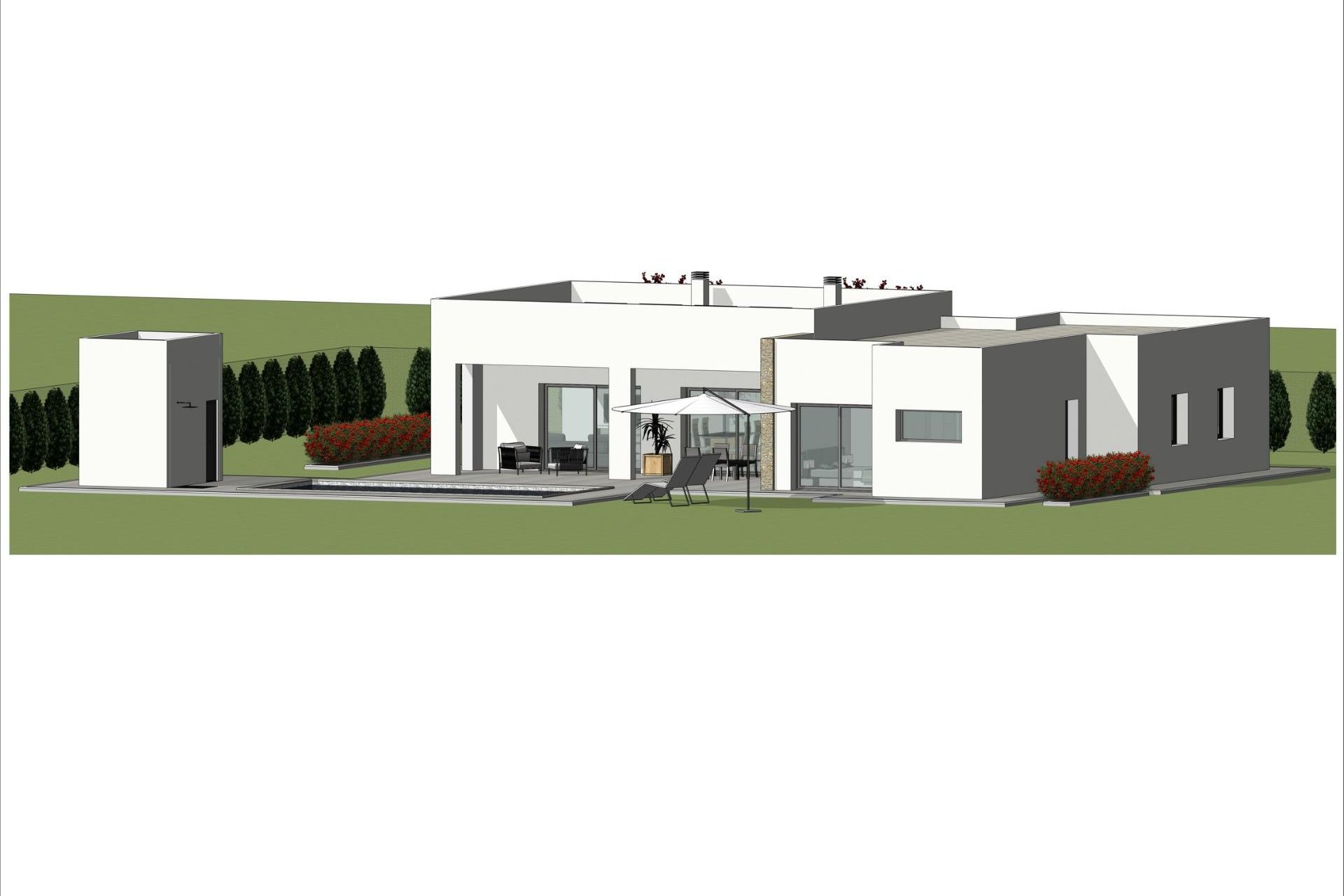 Nybyggnation - Villa -
Aspe - Poligono 19