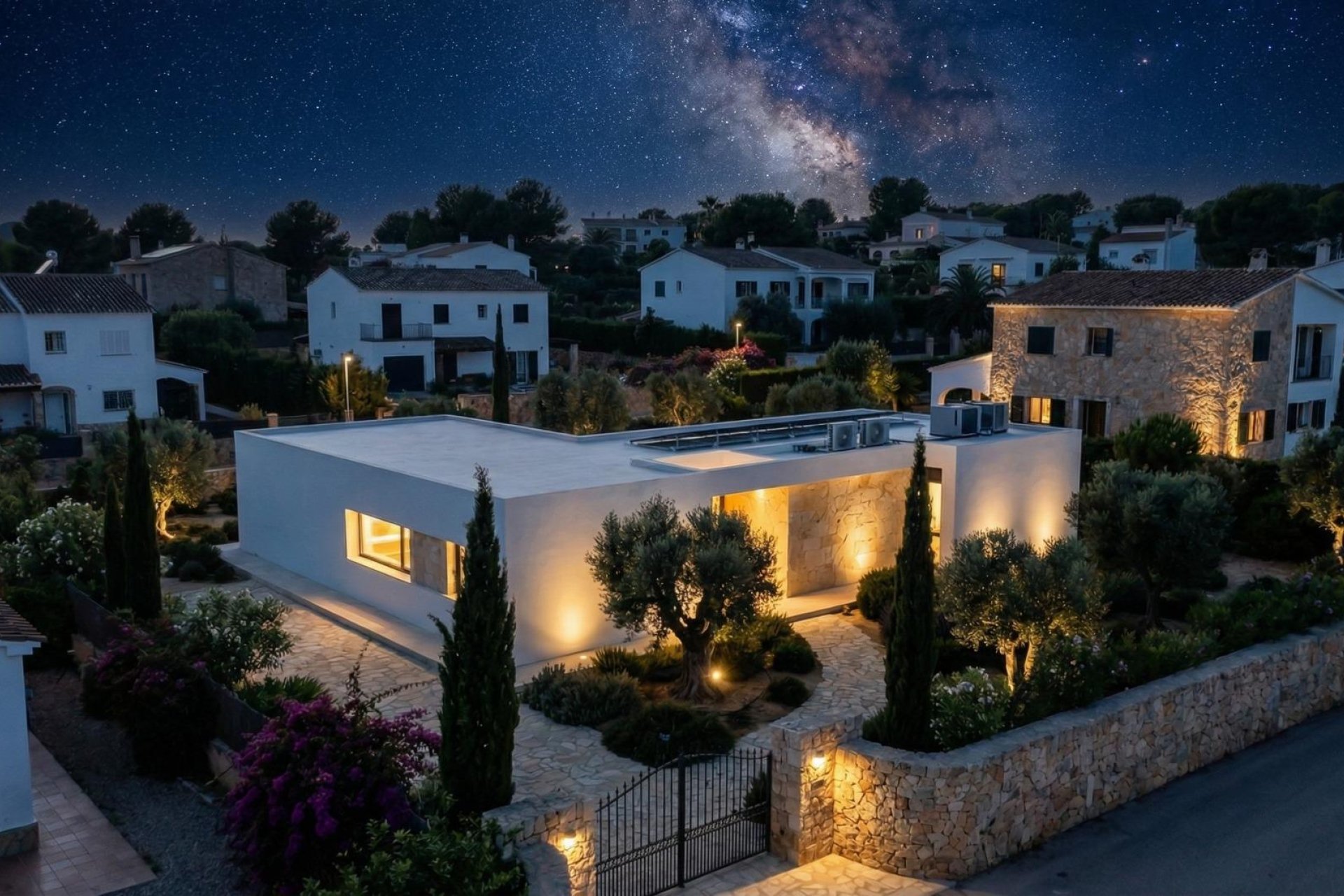 Nybyggnation - Villa -
Aspe - urbanizaciones