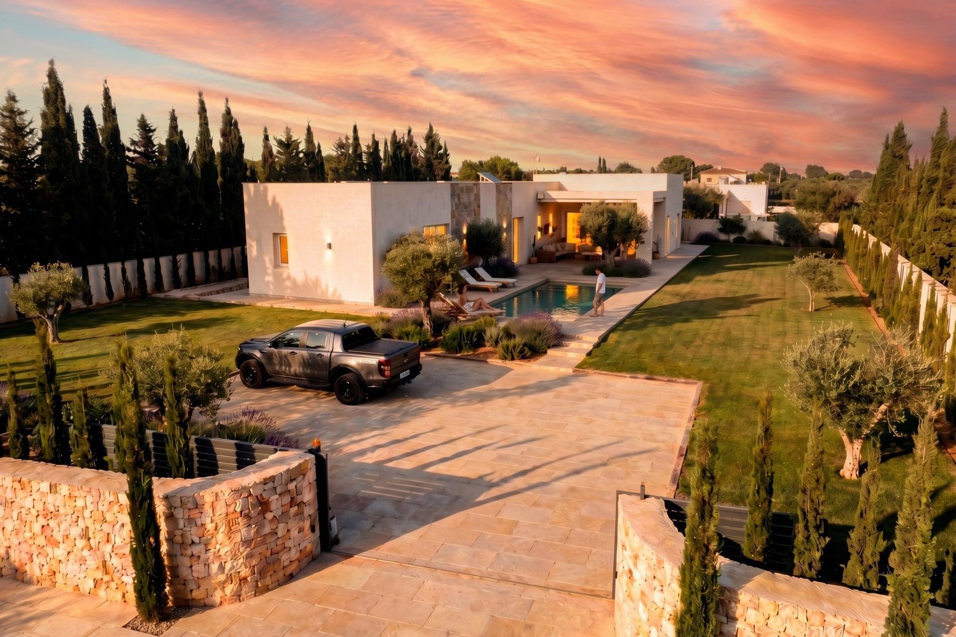 Nybyggnation - Villa -
Aspe - urbanizaciones