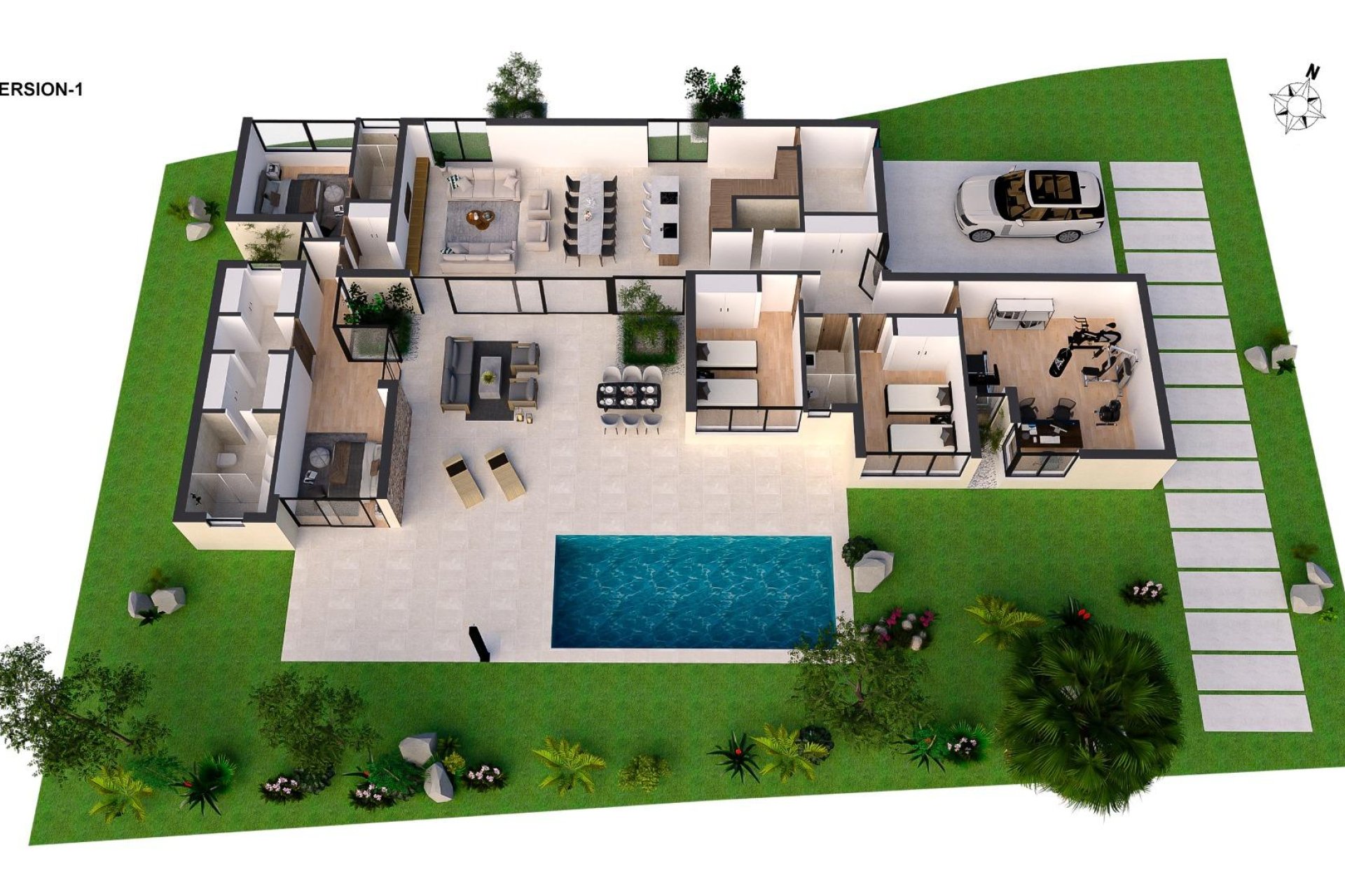 Nybyggnation - Villa -
Baños y Mendigo - Altaona Golf