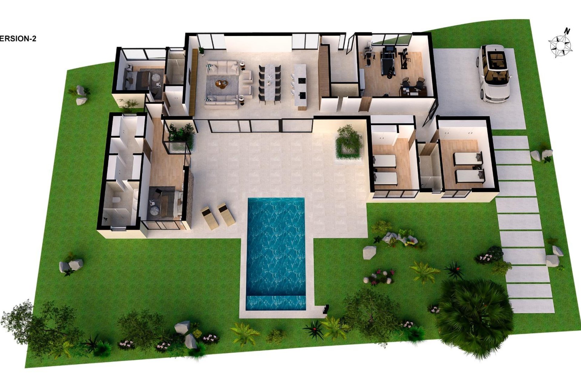 Nybyggnation - Villa -
Baños y Mendigo - Altaona Golf