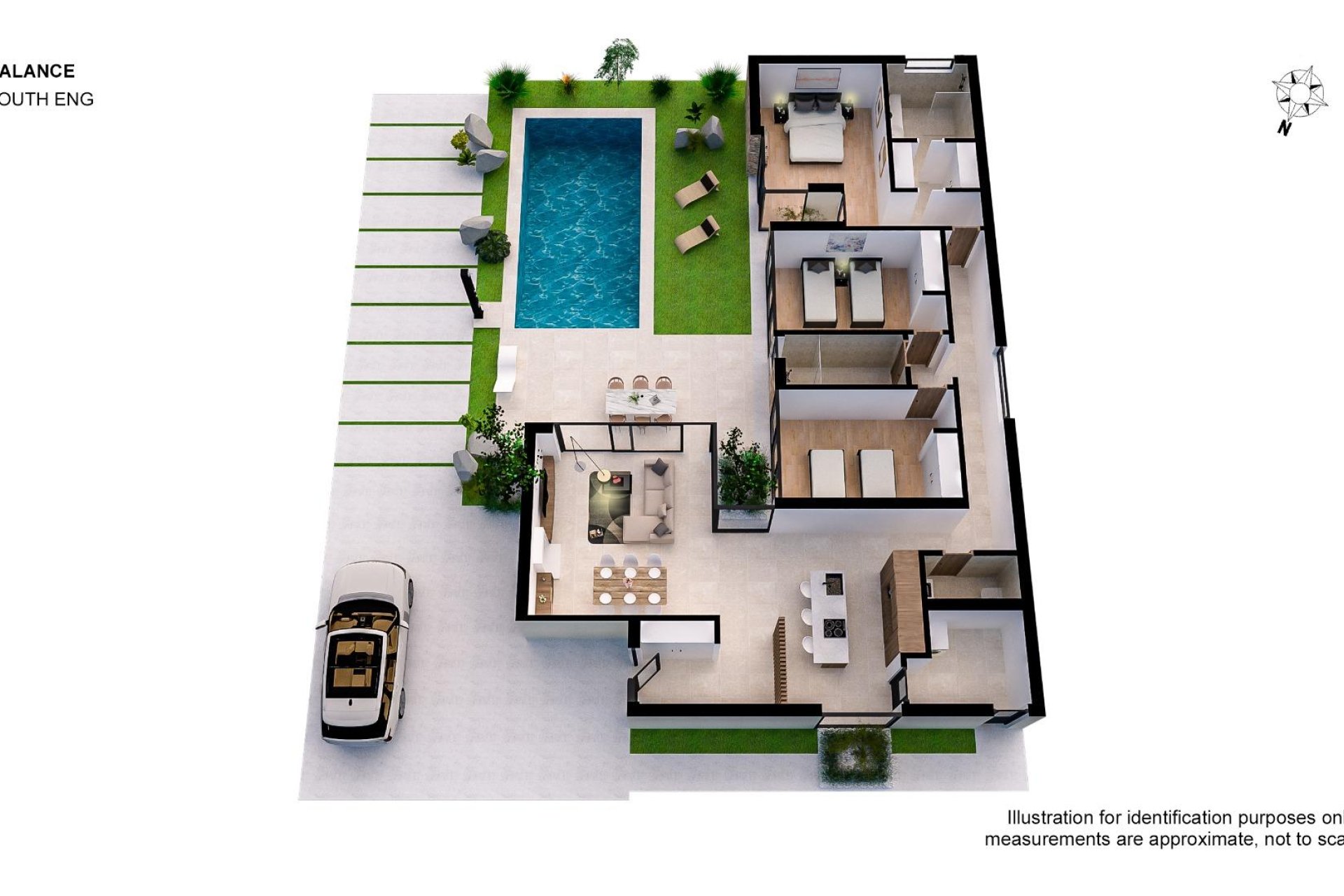 Nybyggnation - Villa -
Baños y Mendigo - Altaona Golf
