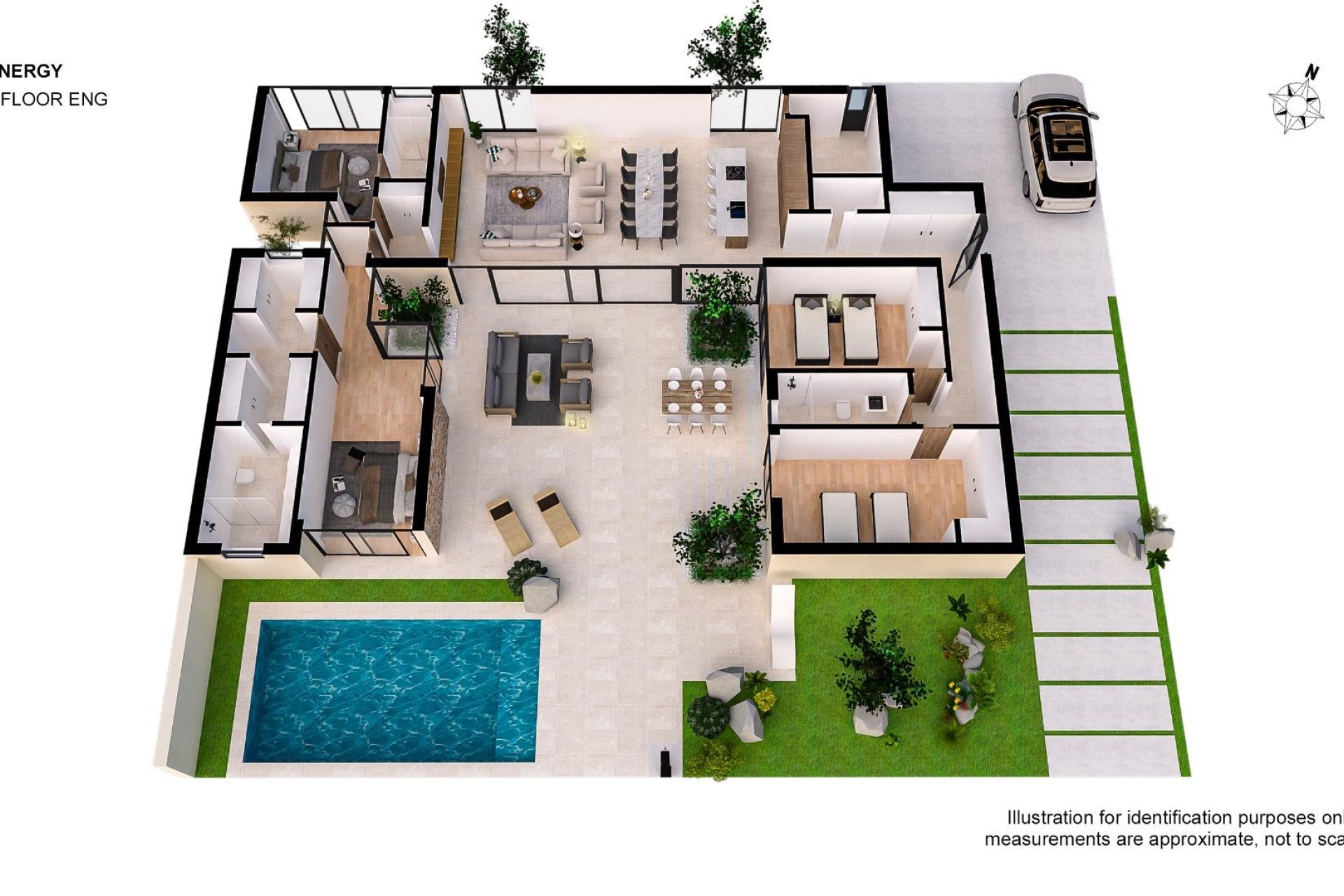 Nybyggnation - Villa -
Baños y Mendigo - Altaona Golf